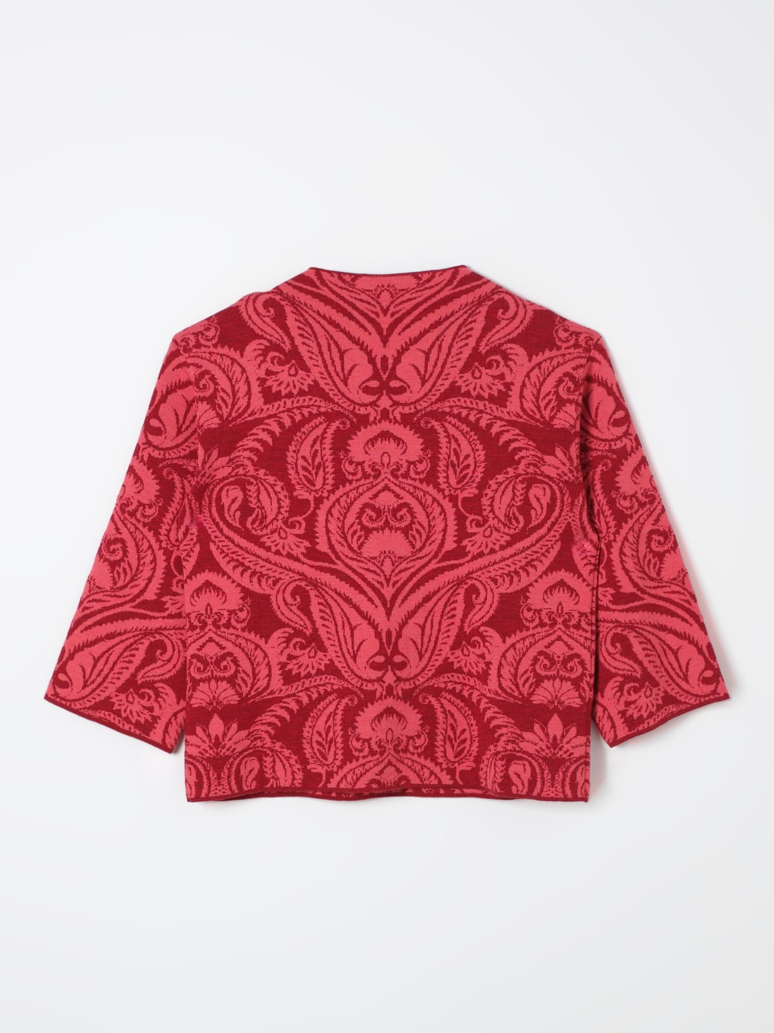 ETRO SWEATER: Coat kids Etro, Red - Img 1