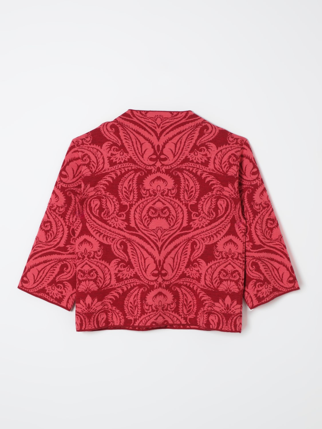 ETRO SWEATER: Coat kids Etro, Red - Img 2