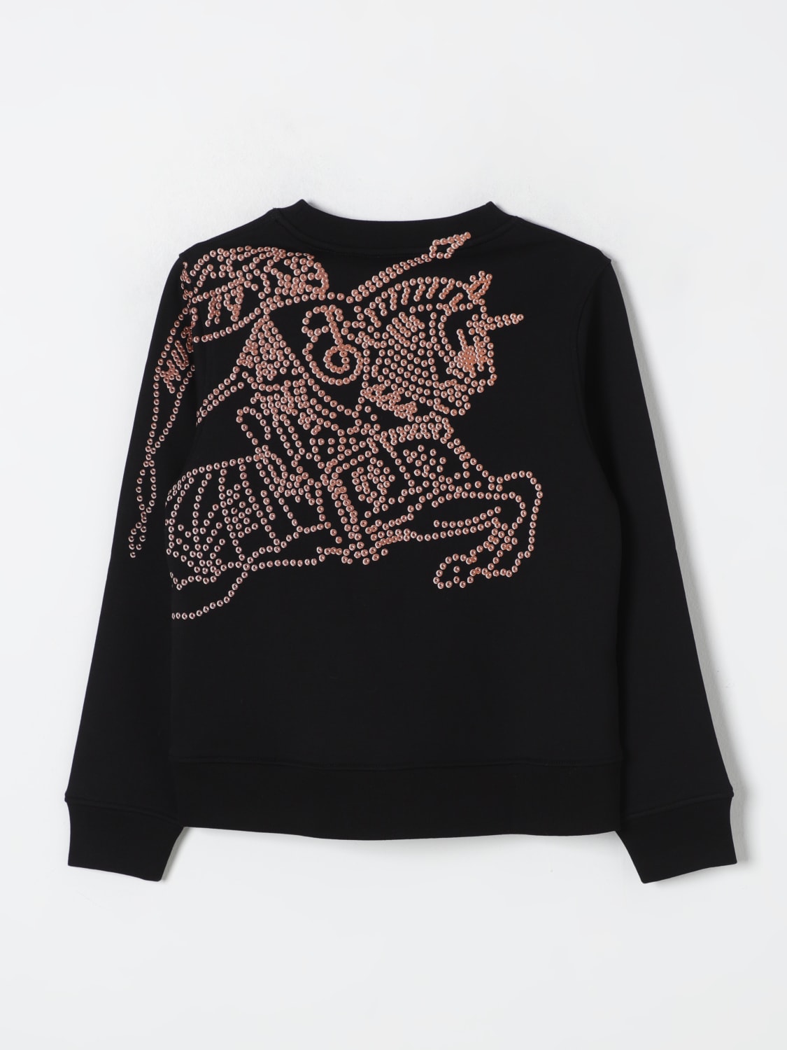 BURBERRY SWEATER: Sweater kids Burberry, Black - Img 2