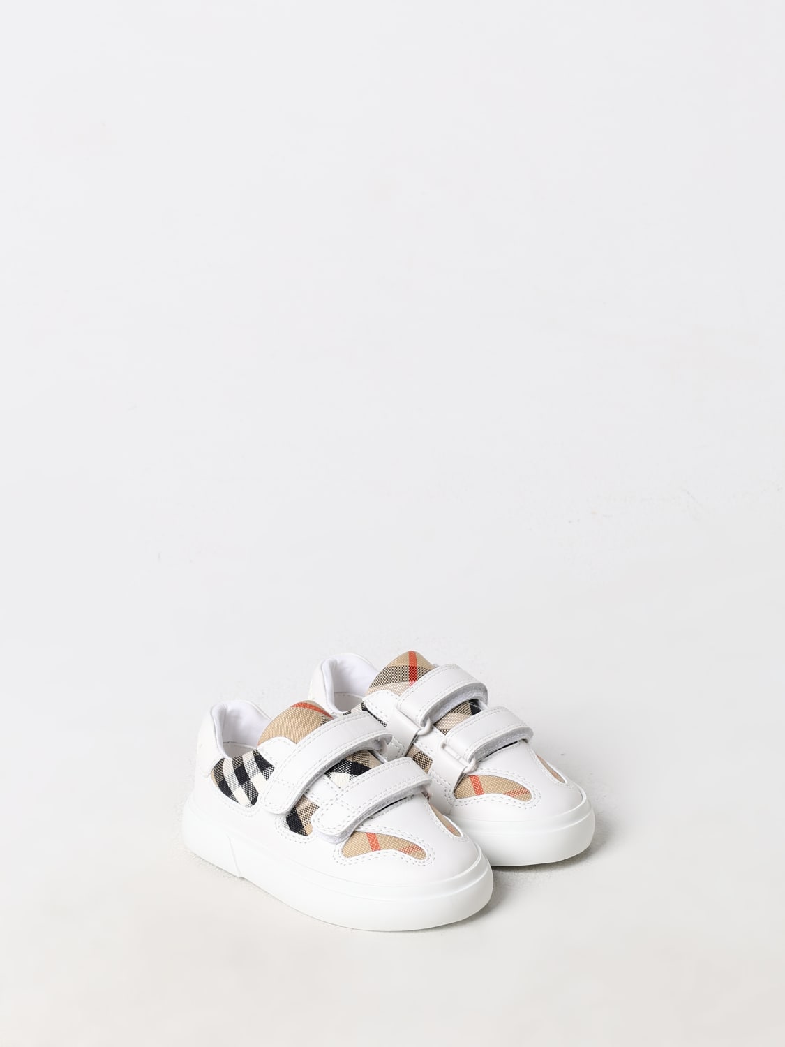 BURBERRY Shoes kids Sand Burberry sneakers 8089231 online at GIGLIO.COM