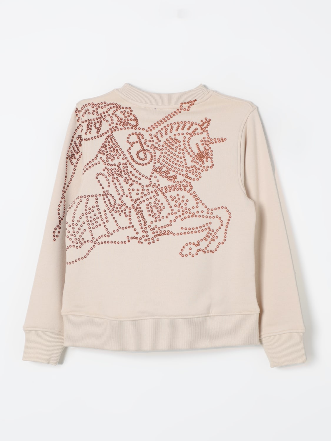 BURBERRY SWEATER: Sweater kids Burberry, White - Img 2