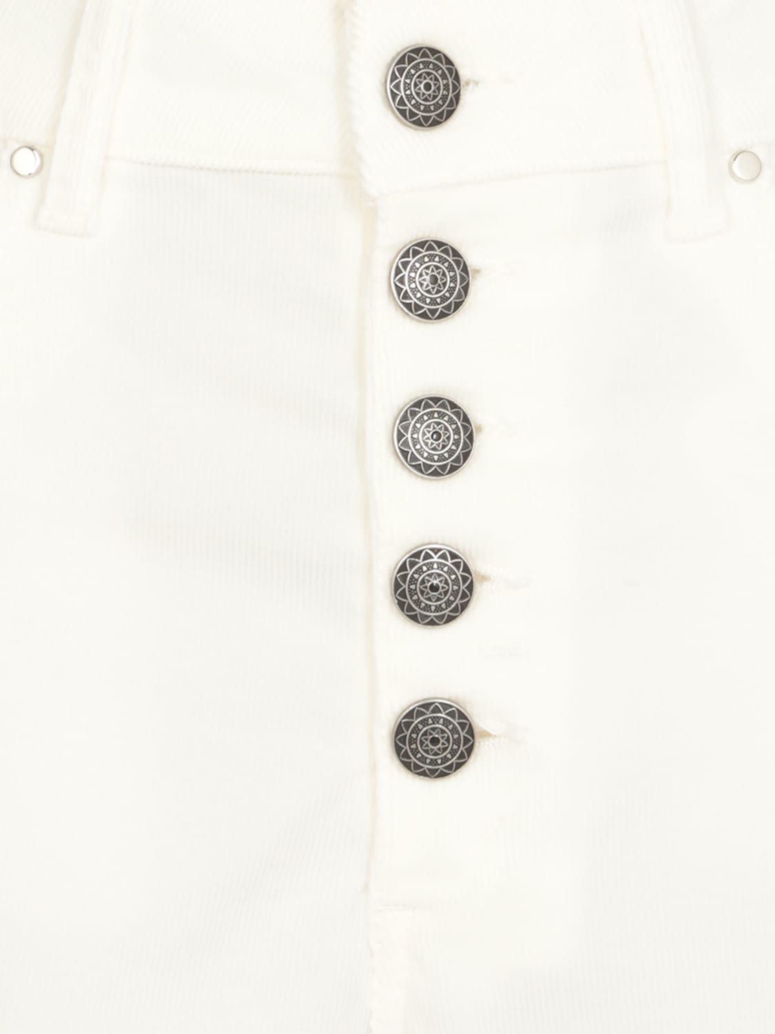 DONDUP PANTALONE: Jeans donna Dondup, Bianco - Img 3