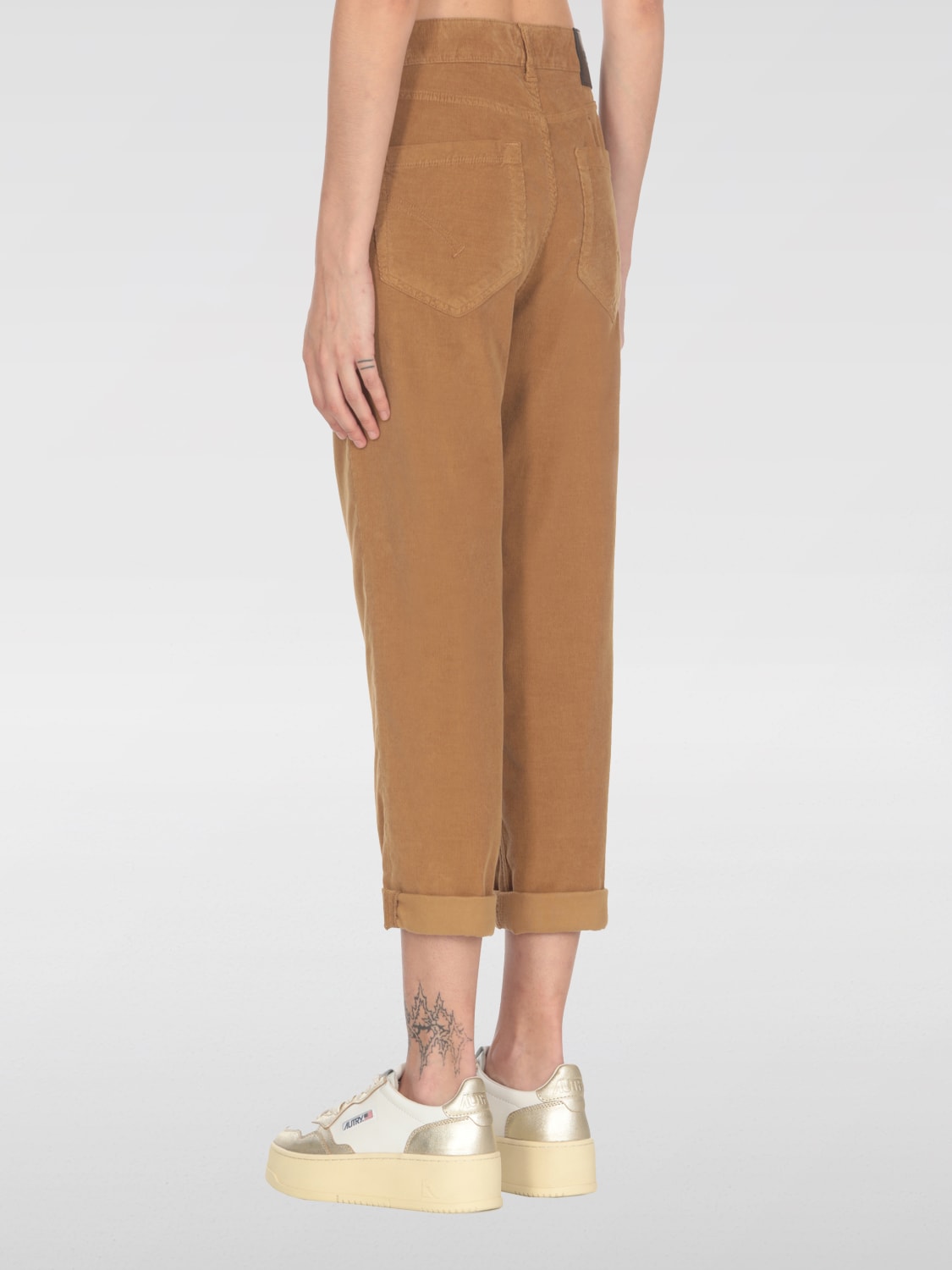 DONDUP PANTS: Jeans woman Dondup, Brown - Img 2