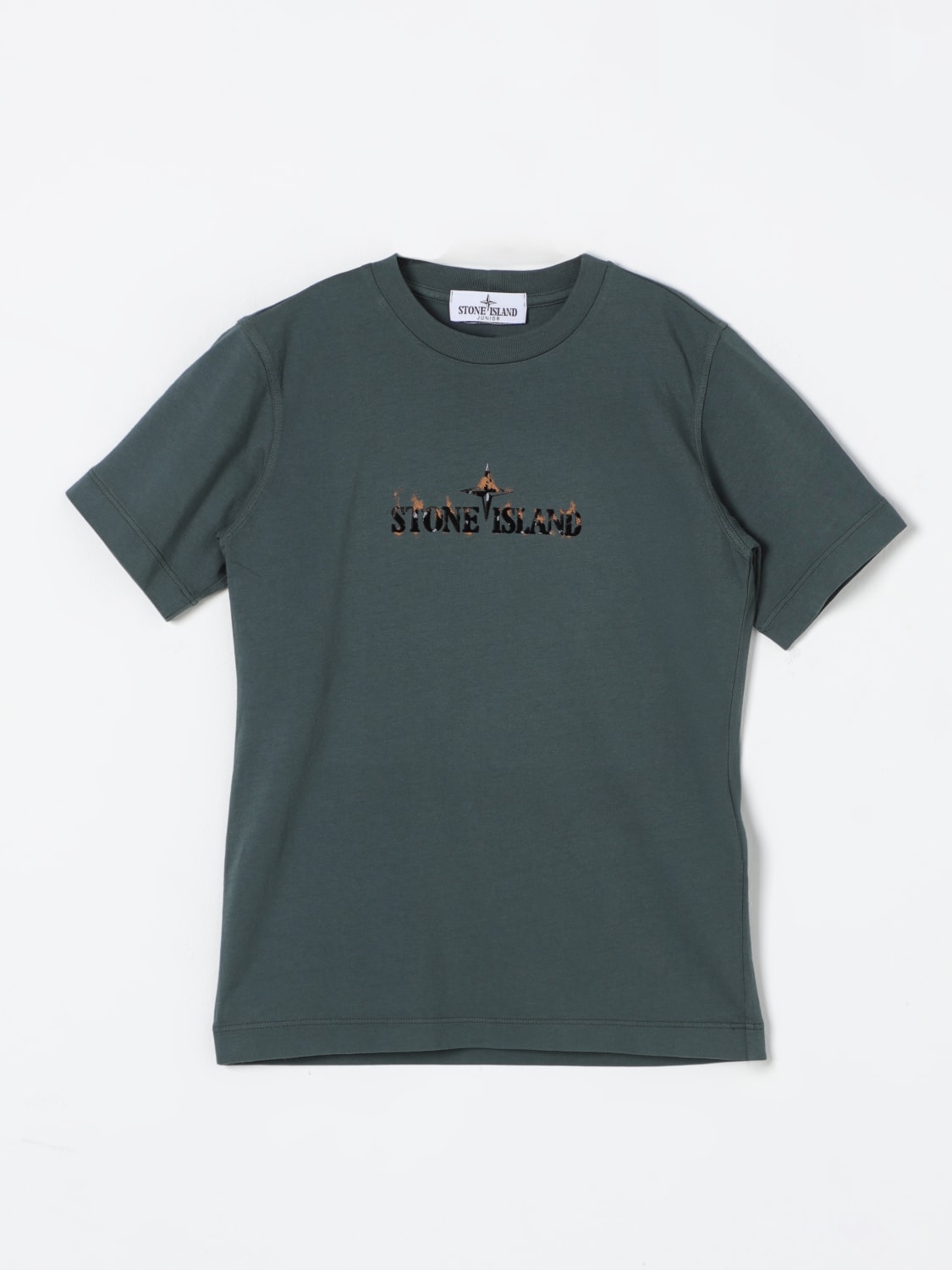 Boys stone island shirt clearance