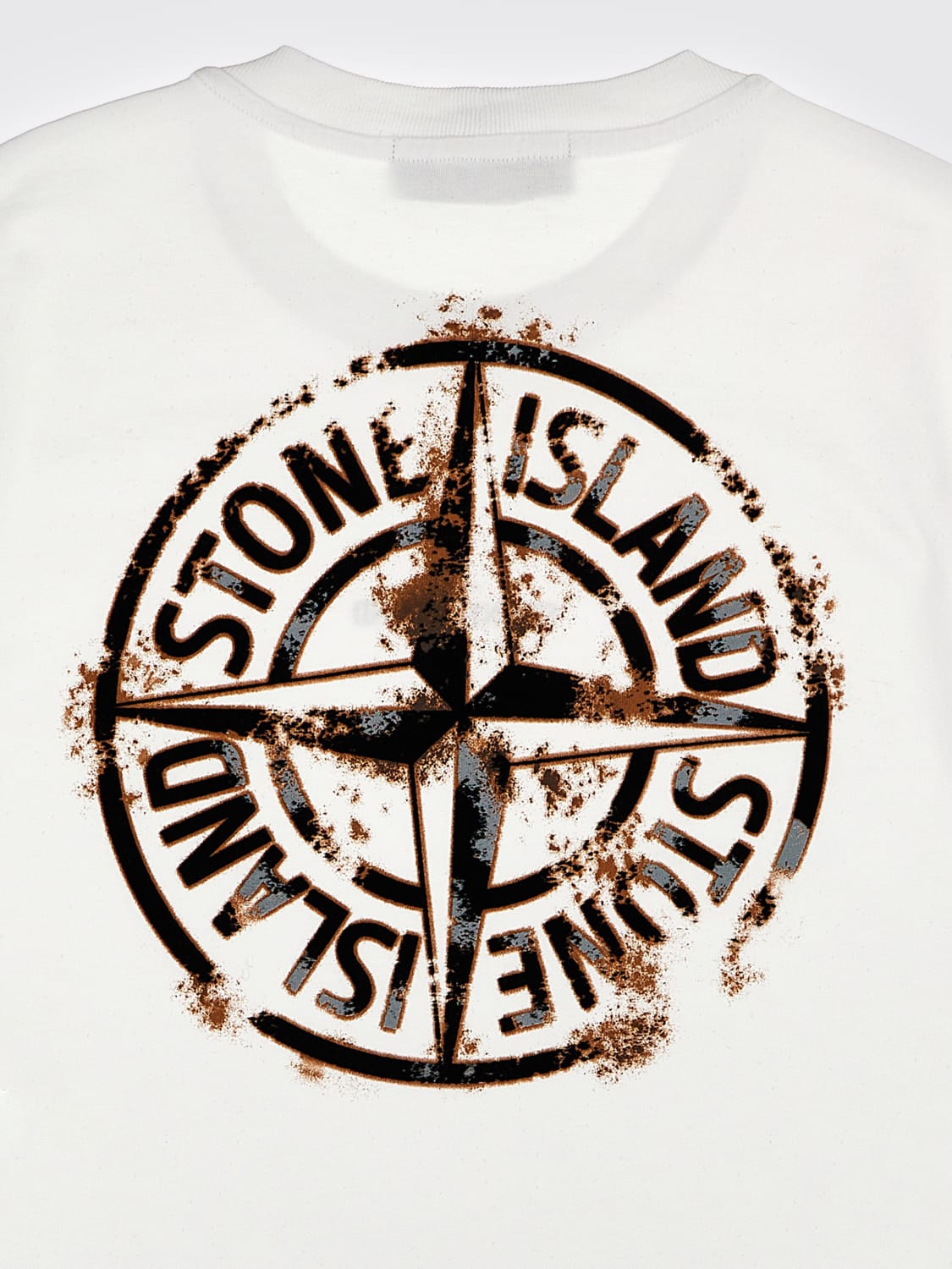 Stone Island Juniorアウトレット：Tシャツ ボーイ - ホワイト