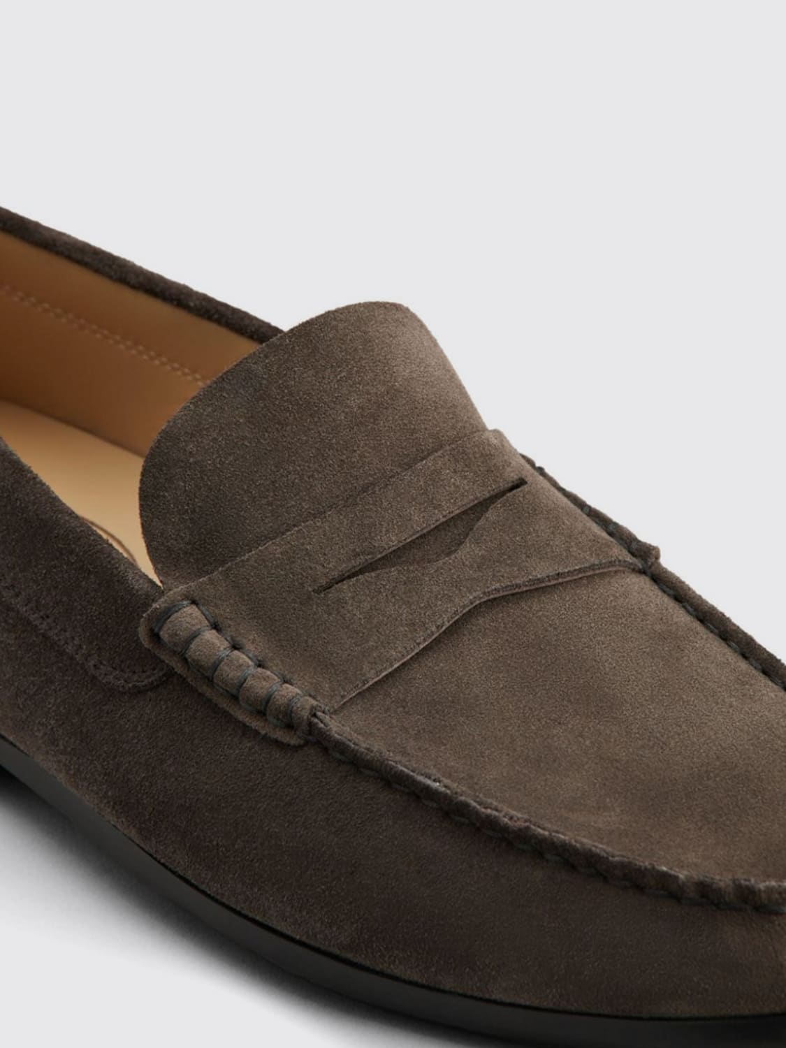 TOD'S MOCASINES: Zapatos hombre Tod's, Marrón Barro - Img 3