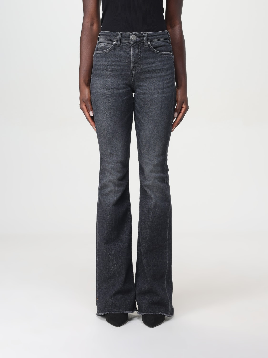 PINKO JEANS: Pants woman Pinko, Denim - Img 1