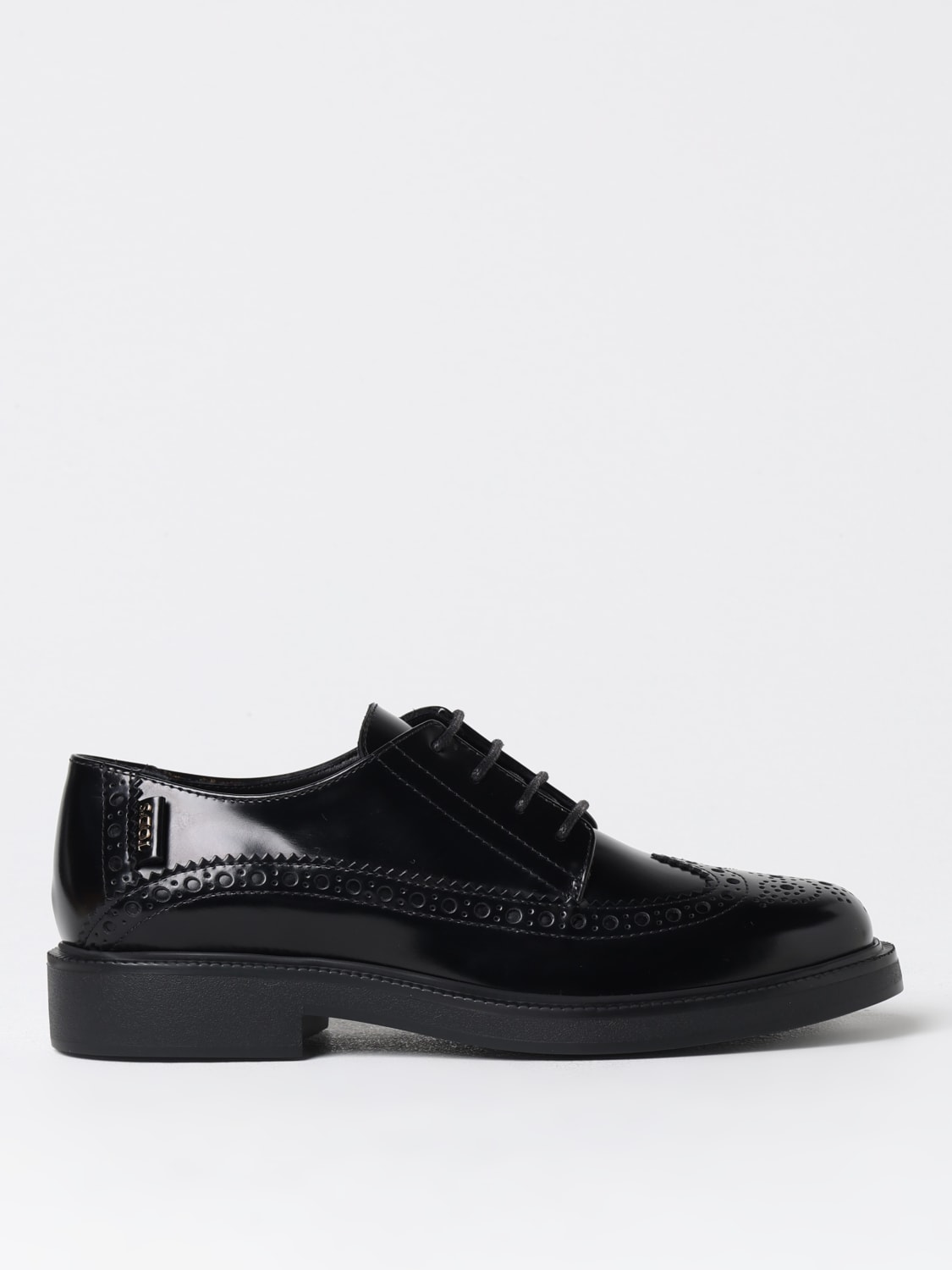 Giglio Derby Tod's in pelle spazzolata con motivo brogue