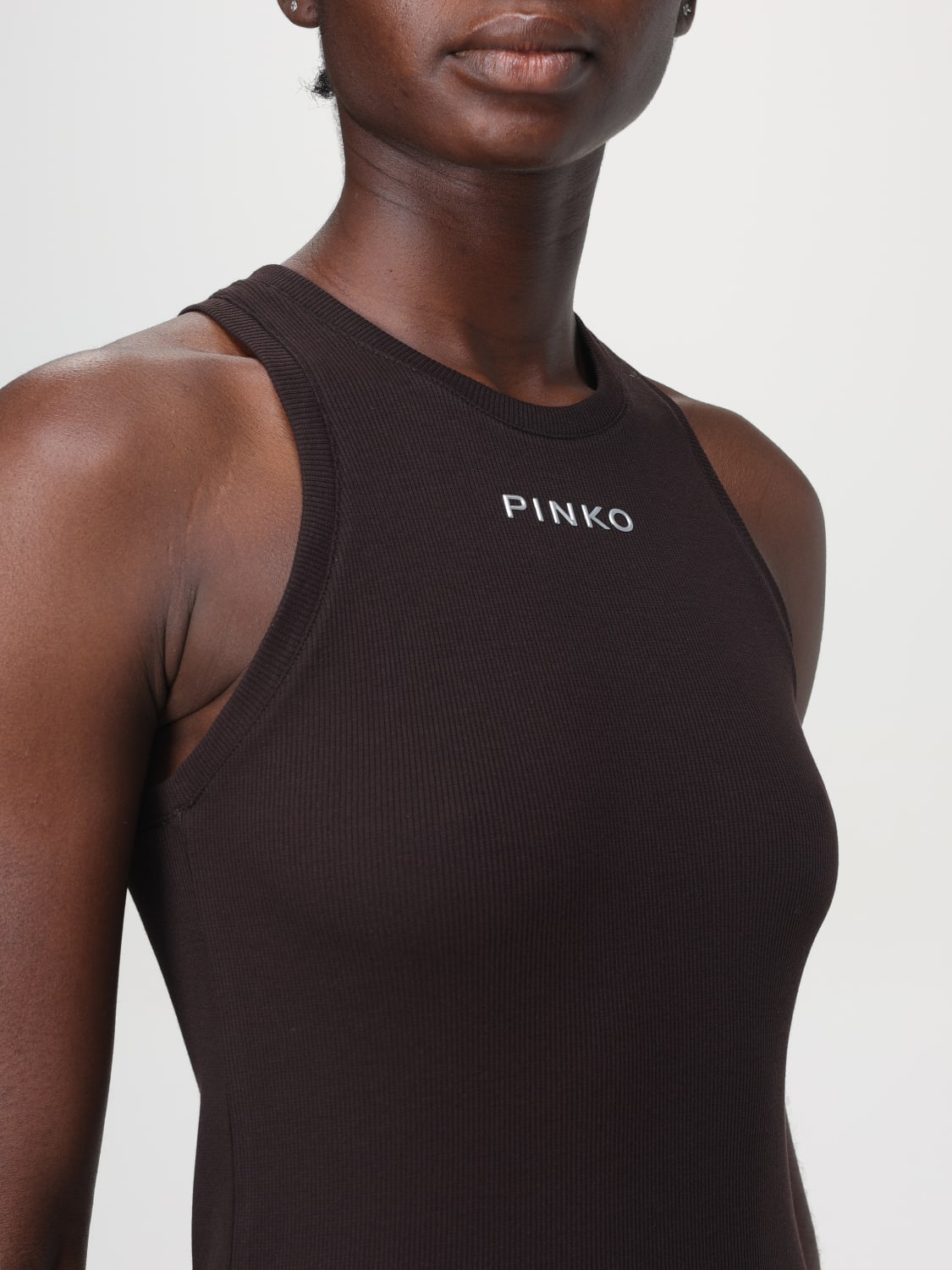 PINKO TOP: Top woman Pinko, Brown - Img 4