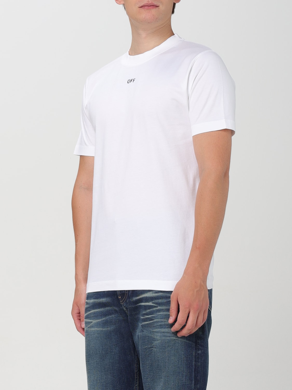 OFF-WHITE CAMISETA: Camiseta hombre Off-white, Blanco - Img 4