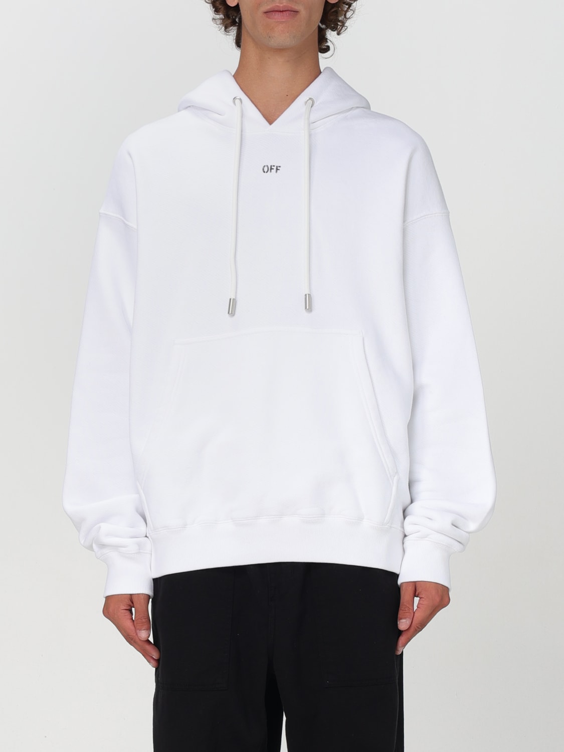 OFF-WHITE SWEATSHIRT: Sweater men Off-white, White - Img 1