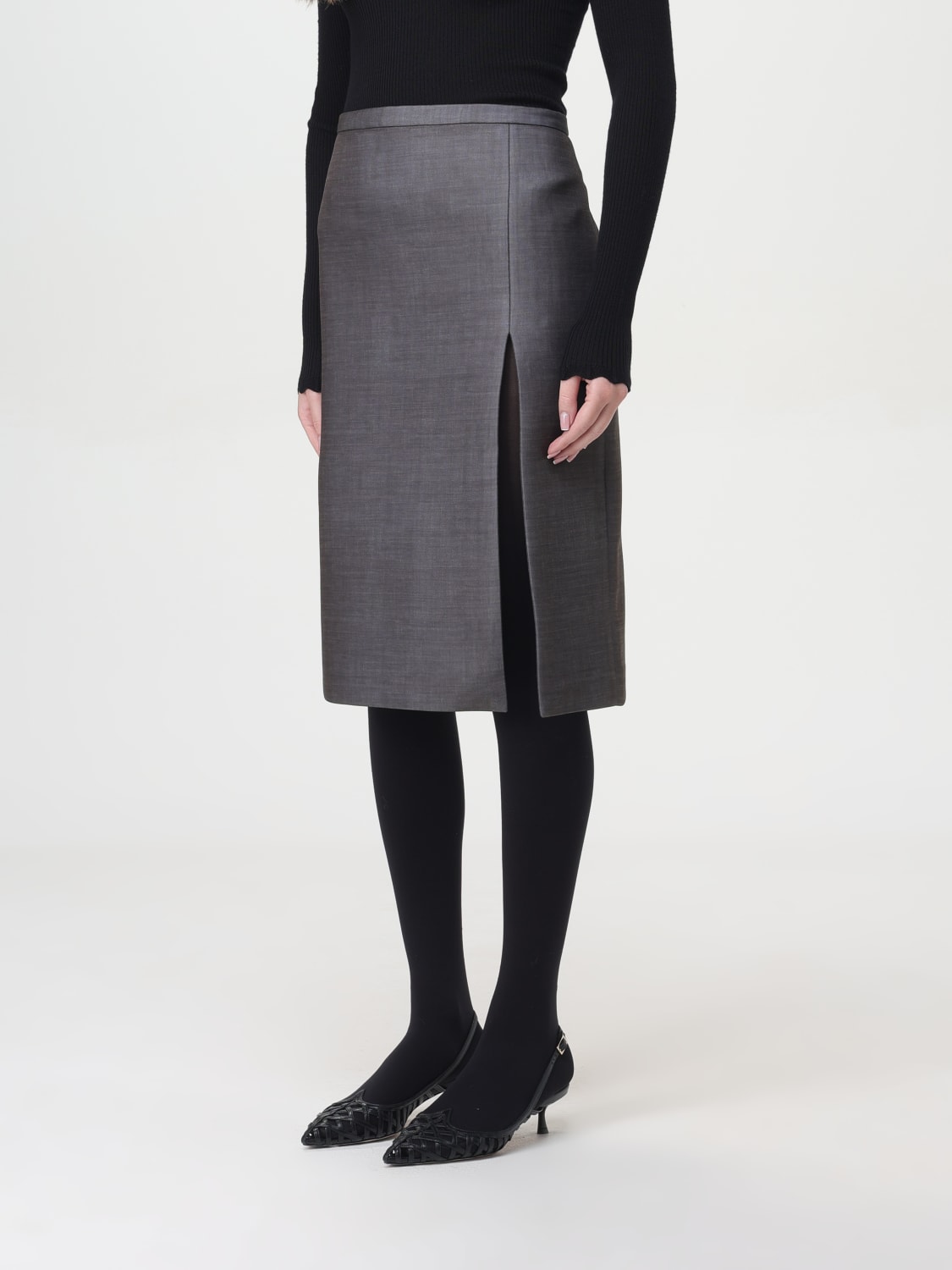PHILOSOPHY DI LORENZO SERAFINI: Skirt woman - Grey