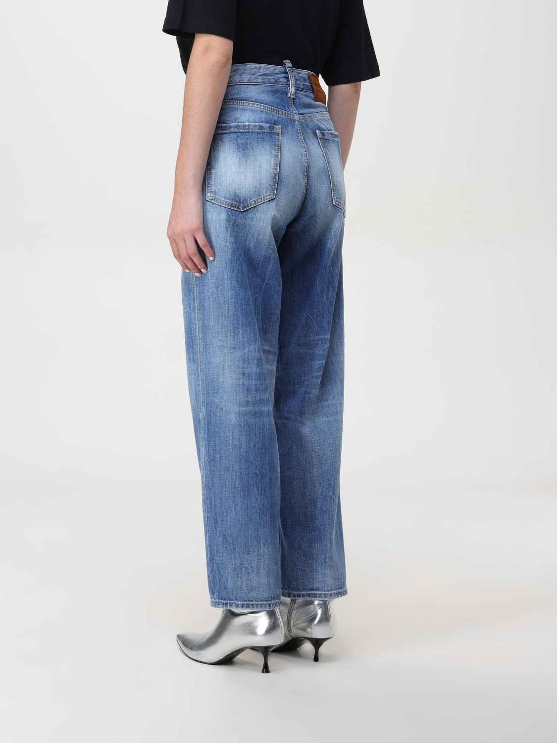 DSQUARED2 JEANS: Jeans femme Dsquared2, Denim - Img 2