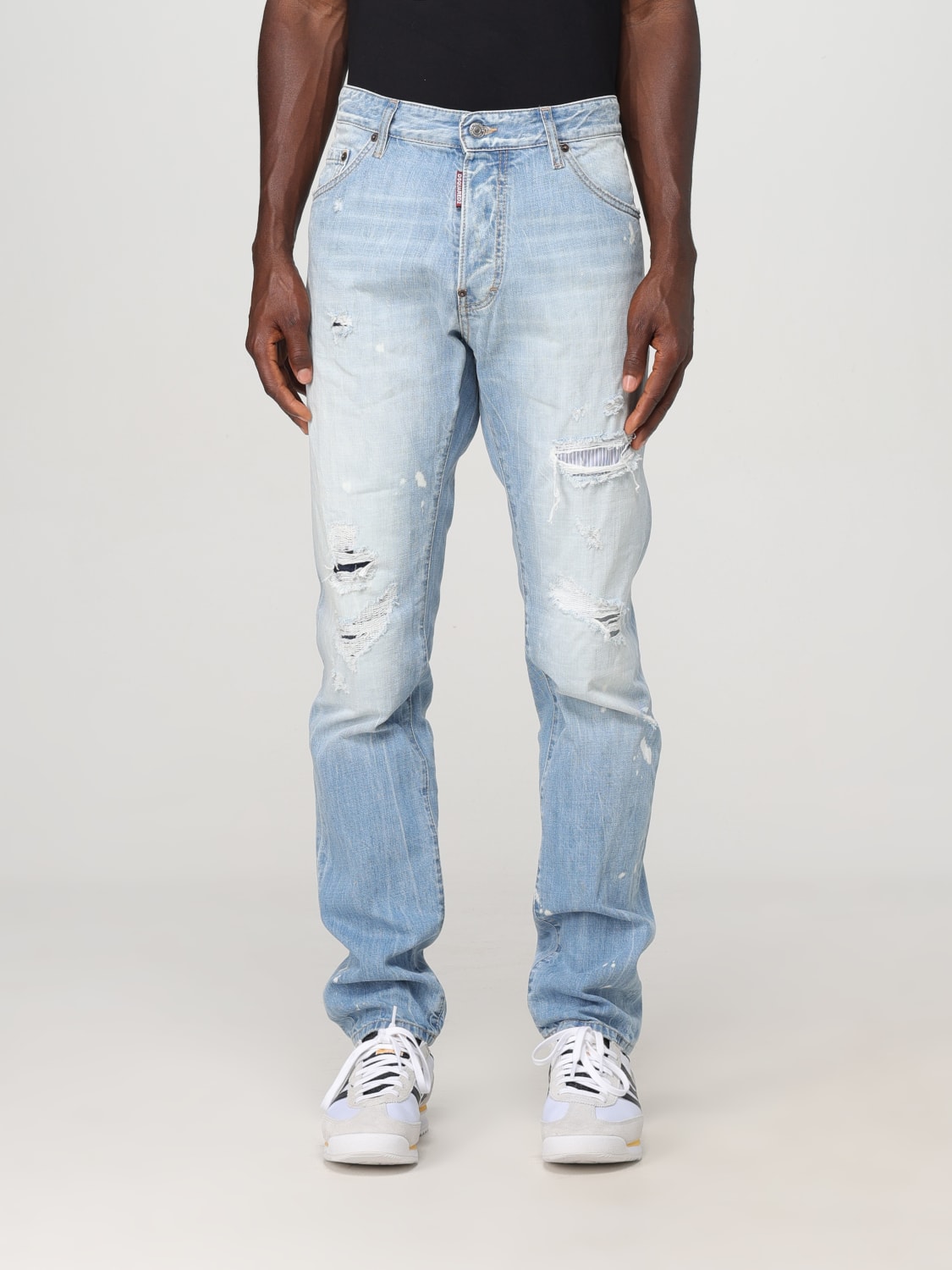 DSQUARED2 JEANS: Jeans homme Dsquared2, Denim - Img 1