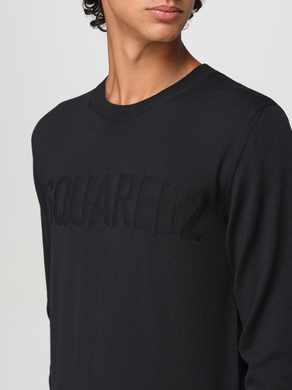 DSQUARED2 SWEATER: Sweater men Dsquared2, Black - Img 3