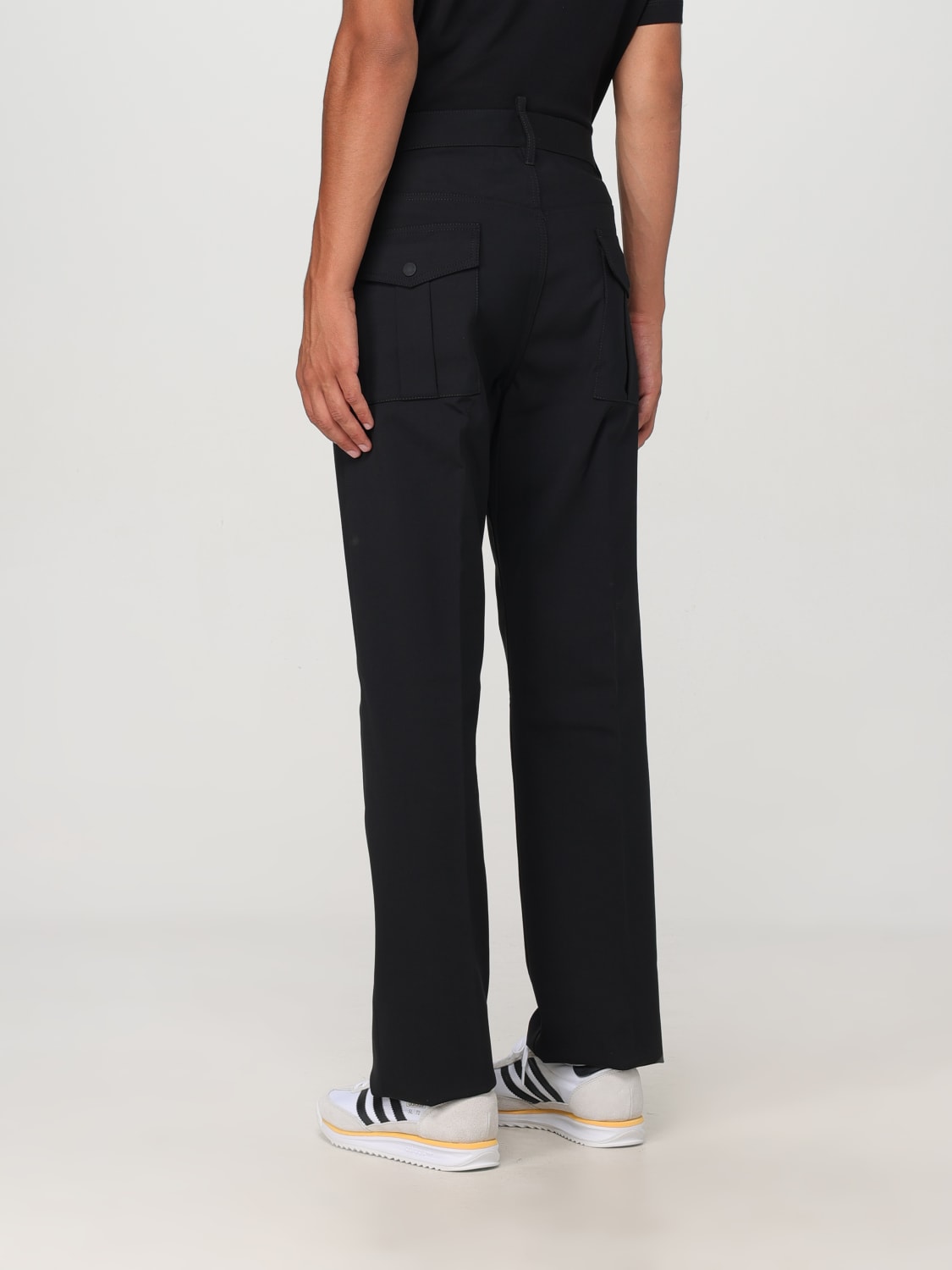 DSQUARED2 PANTS: Pants men Dsquared2, Black - Img 3