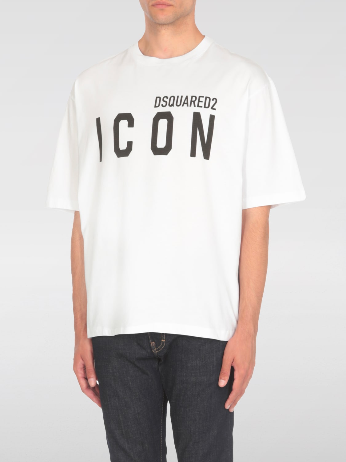 DSQUARED2 T-SHIRT: T-shirt men Dsquared2, White - Img 1