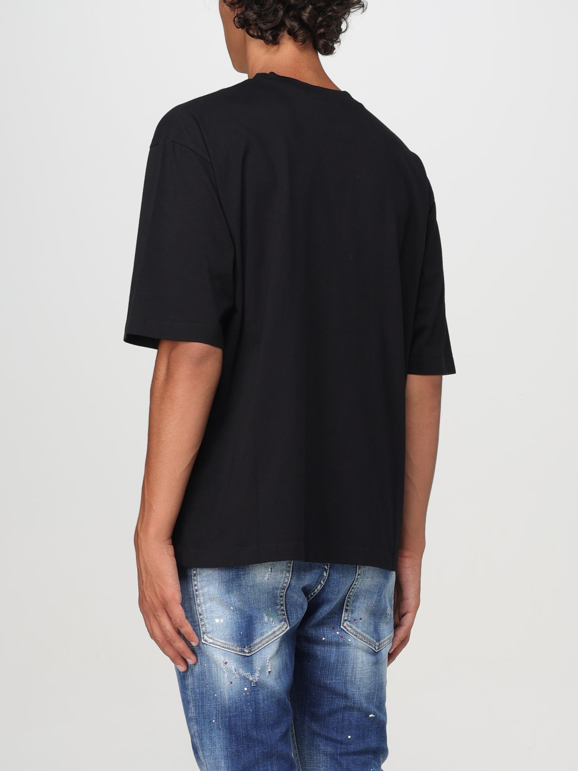 DSQUARED2 T-SHIRT: T-shirt men Dsquared2, Black - Img 2