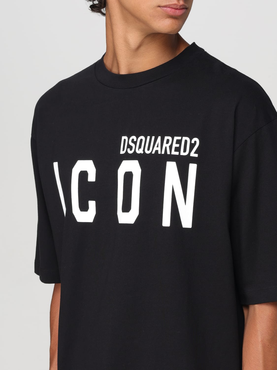 DSQUARED2 T-SHIRT: T-shirt men Dsquared2, Black - Img 3