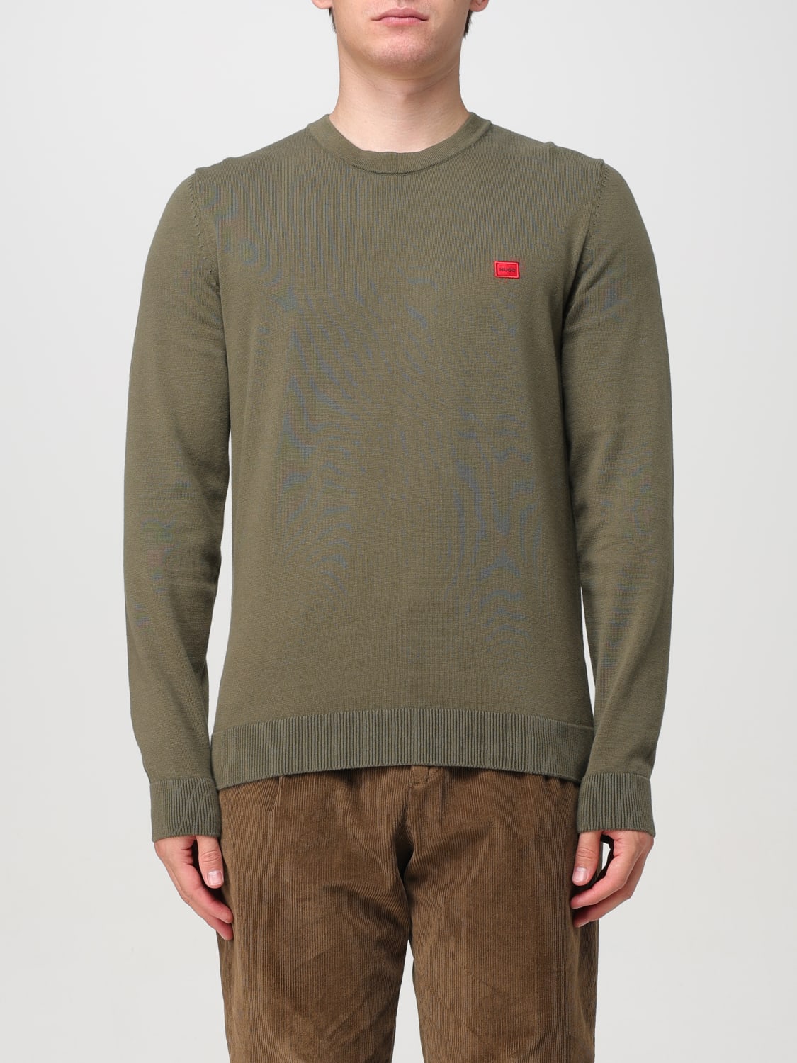 HUGO SWEATER: Sweater men Hugo, Green - Img 1