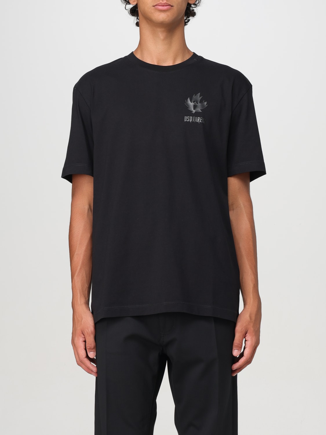 DSQUARED2 T-SHIRT: T-shirt men Dsquared2, Black - Img 1