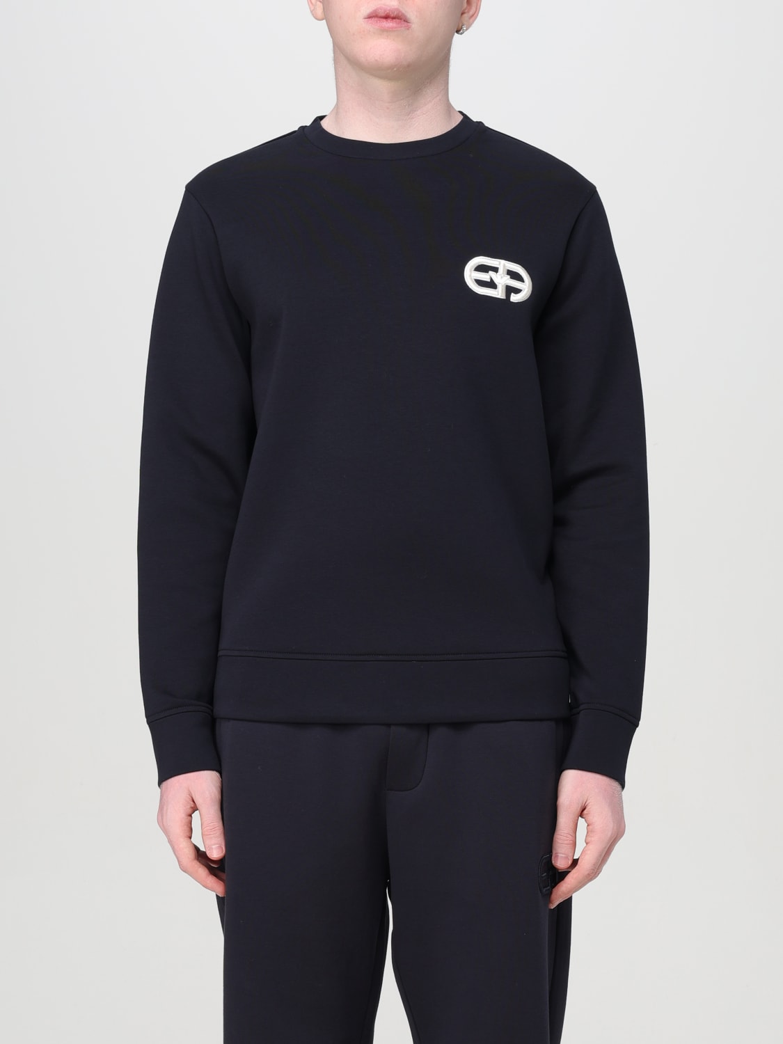 Giglio Felpa Emporio Armani in cotone