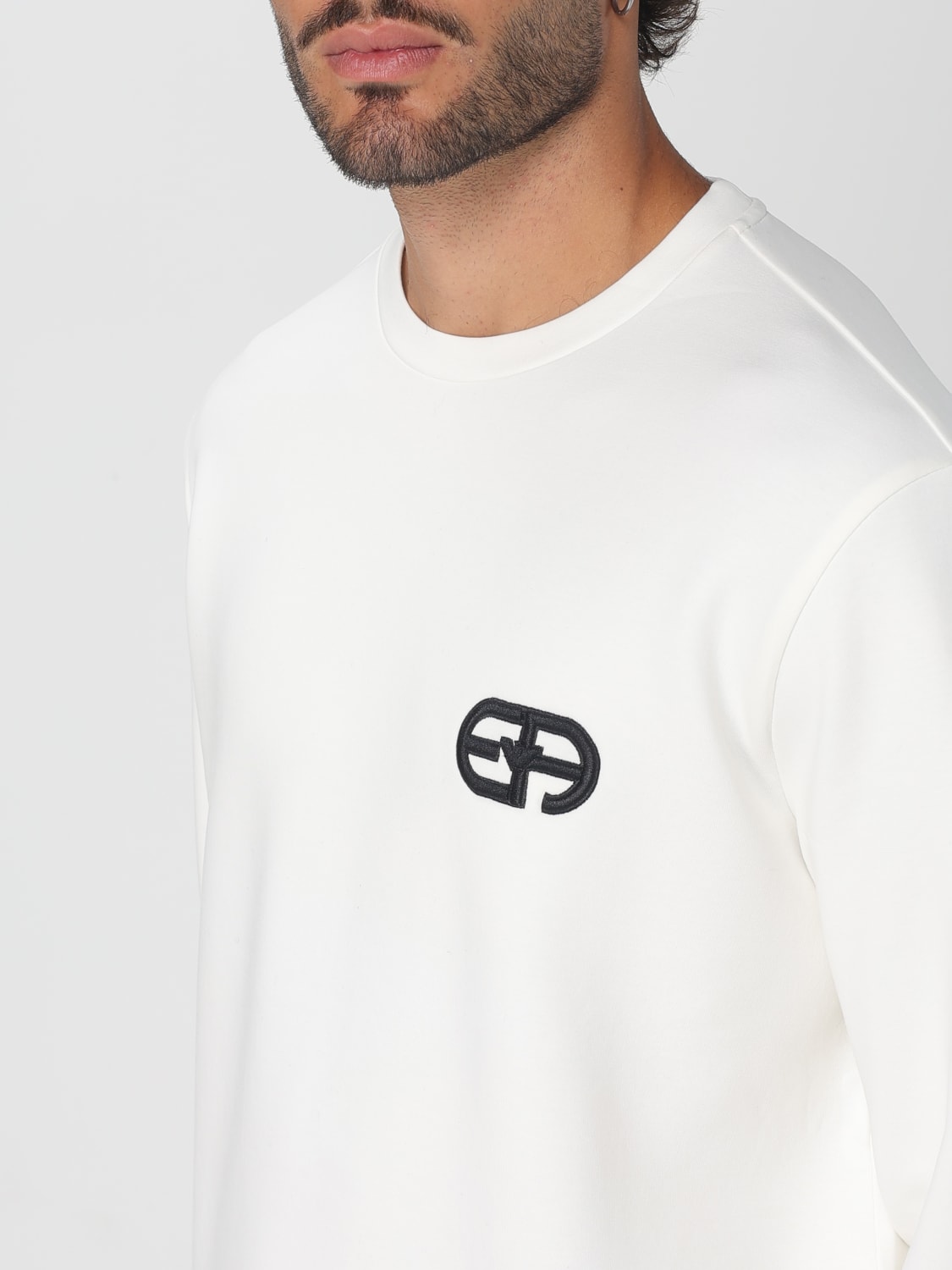 EMPORIO ARMANI SWEATSHIRT: Sweatshirt men Emporio Armani, Green - Img 3