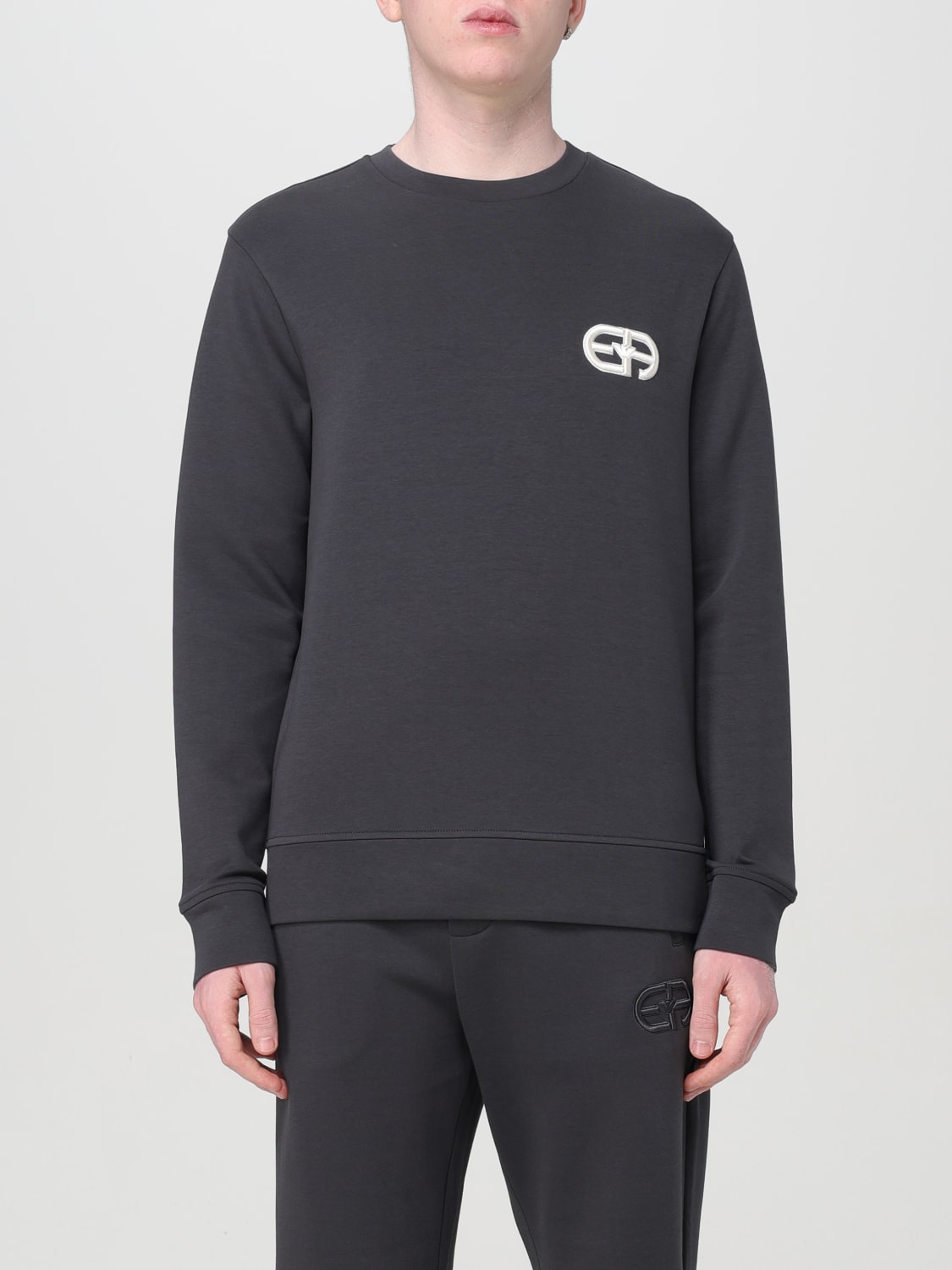 Giglio Felpa Emporio Armani in cotone