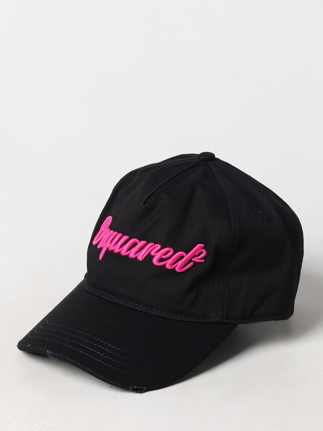 DSQUARED2 HAT: Hat woman Dsquared2, Black - Img 1