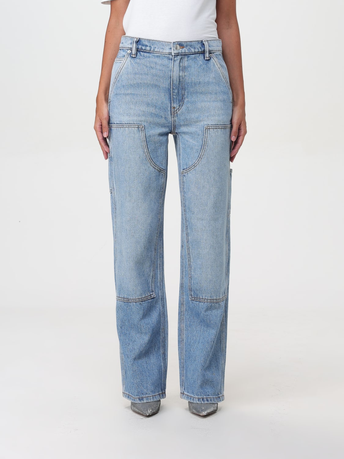 ALEXANDER WANG JEANS: Jeans femme Alexander Wang, Denim - Img 1