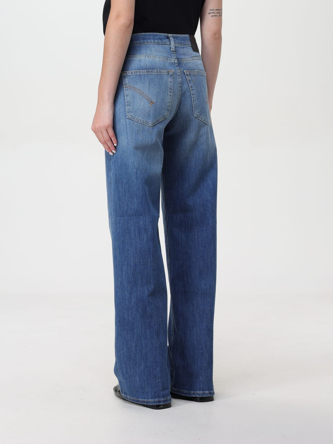 DONDUP JEANS: Jeans Dondup in denim di cotone , Denim - Img 2