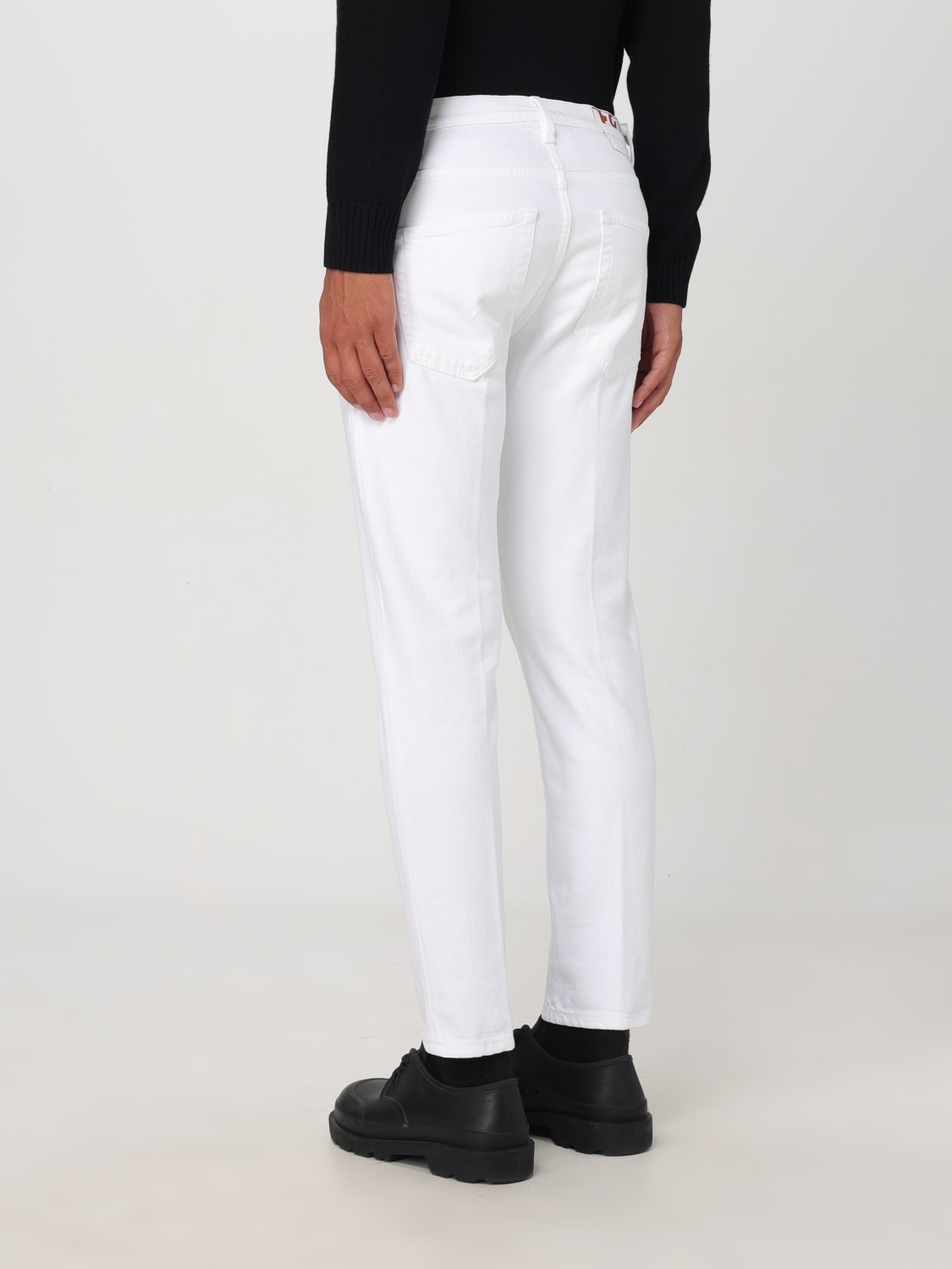 DONDUP JEANS: Pants men Dondup, White - Img 2