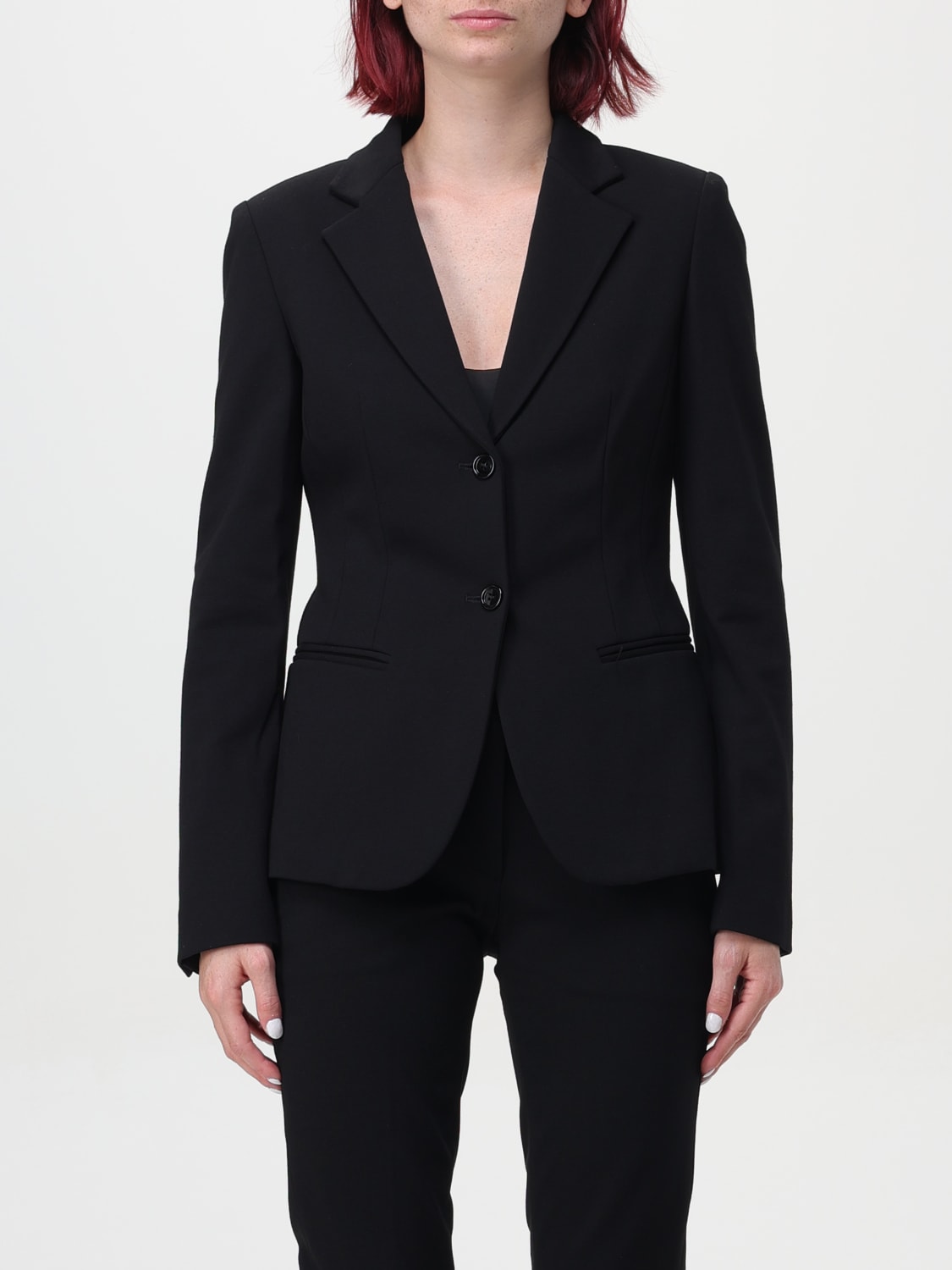 DONDUP BLAZER: Blazer a monopetto Dondup, Nero - Img 1