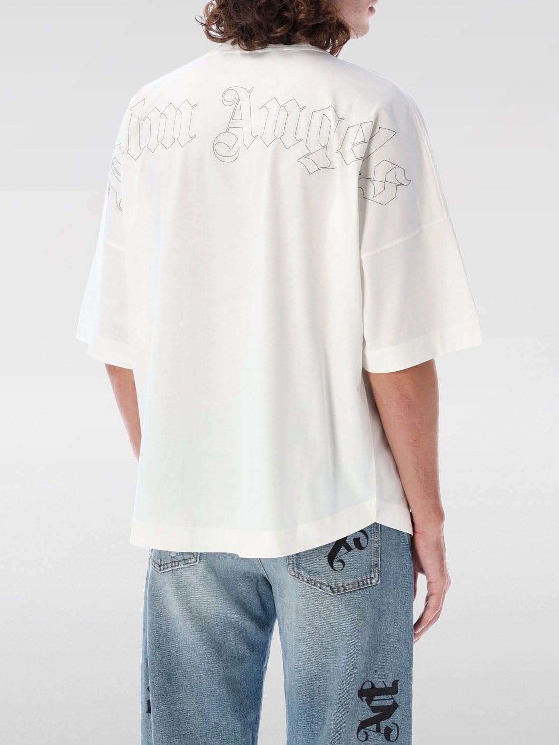 PALM ANGELS CAMISETA: Camiseta hombre Palm Angels, Blanco - Img 2