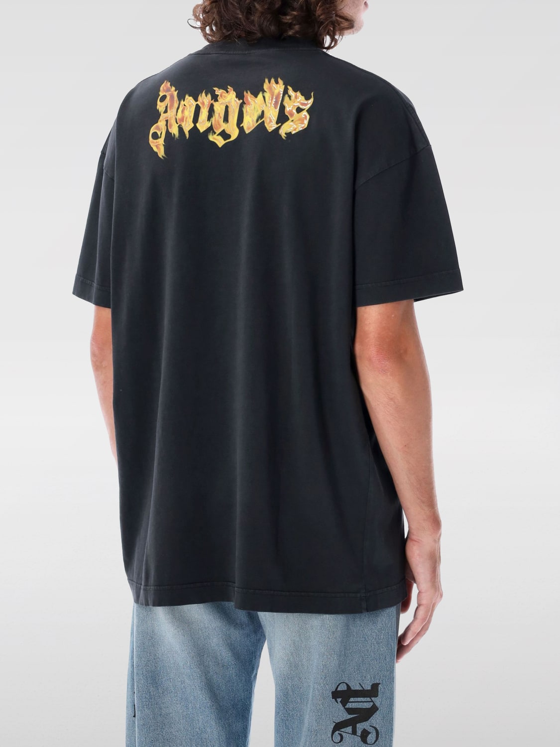 PALM ANGELS T-SHIRT: T-shirt men Palm Angels, Black - Img 2