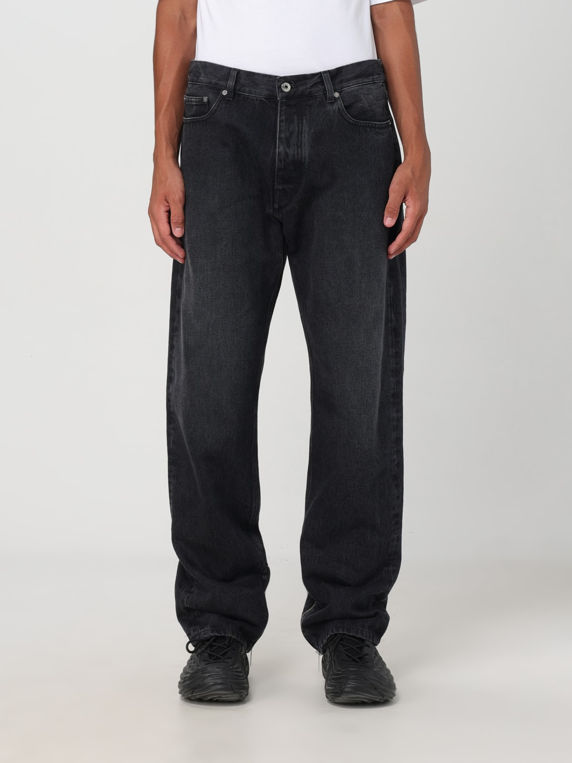 OFF-WHITE JEANS: Jeans men Off-white, Black - Img 1