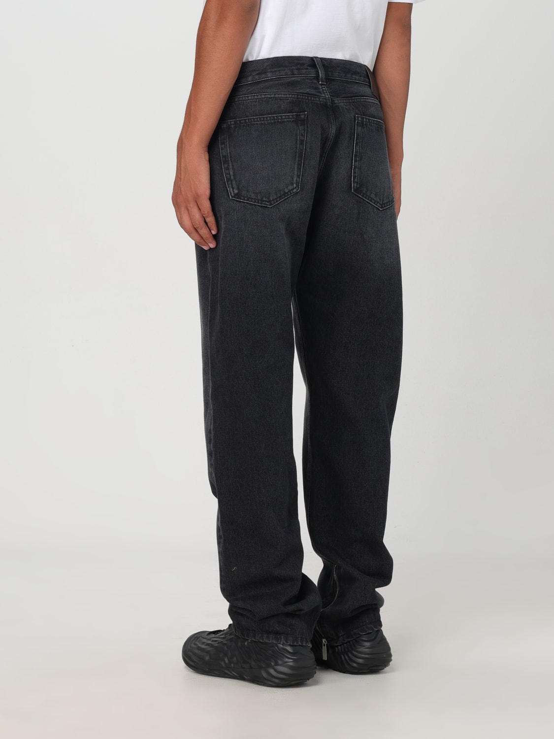 OFF-WHITE JEANS: Jeans men Off-white, Black - Img 3