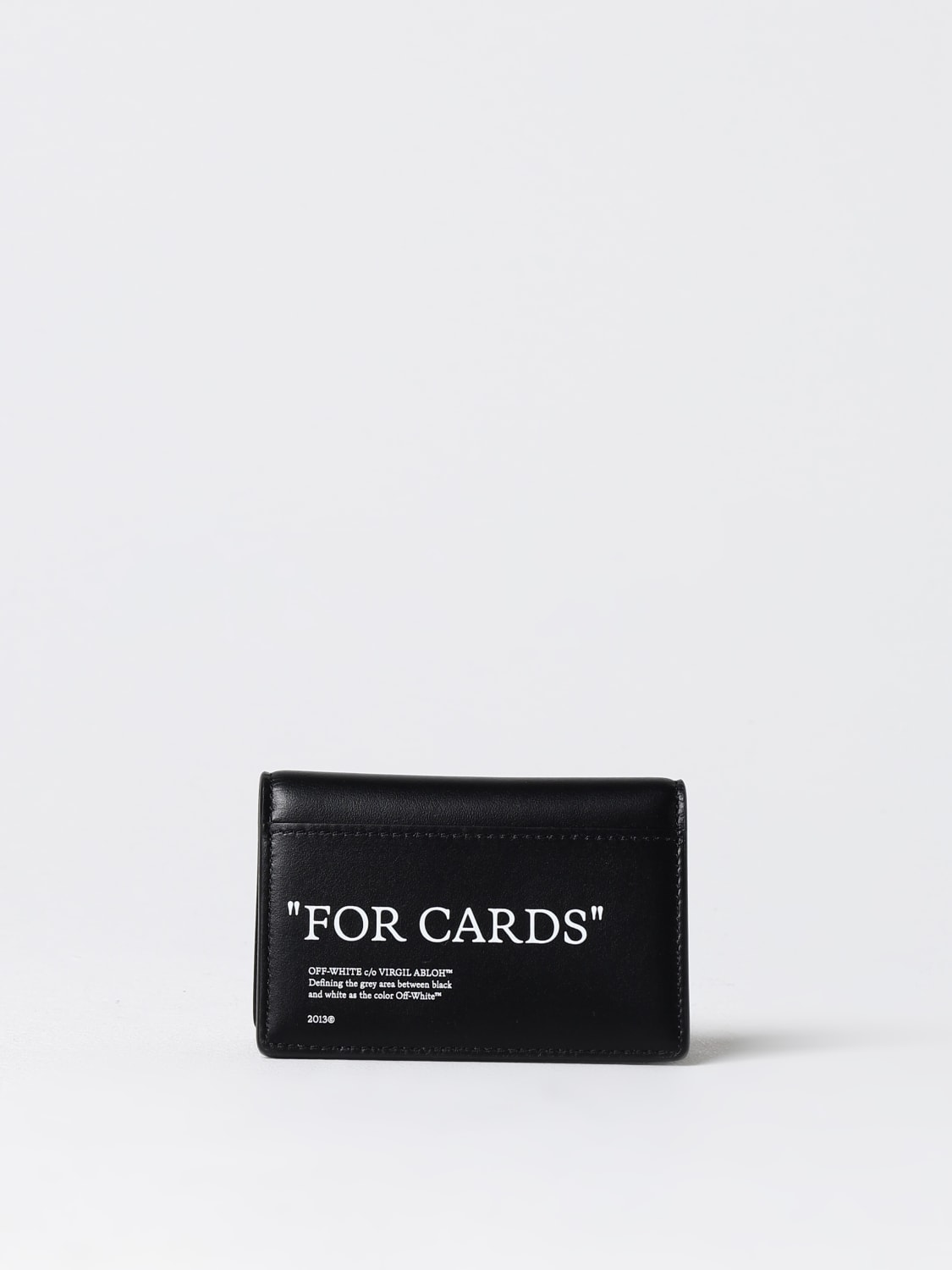 OFF-WHITE WALLET: Wallet men Off-white, Black - Img 3