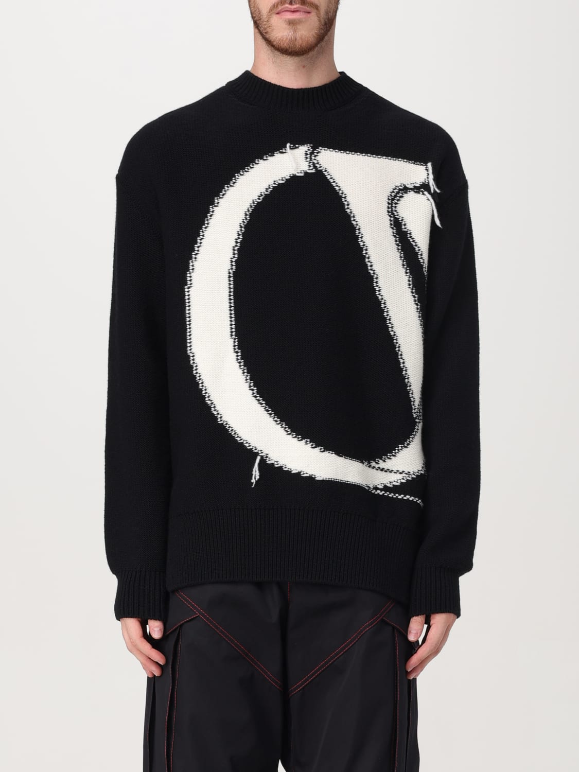 OFF-WHITE JERSEY: Sudadera hombre Off-white, Negro - Img 1