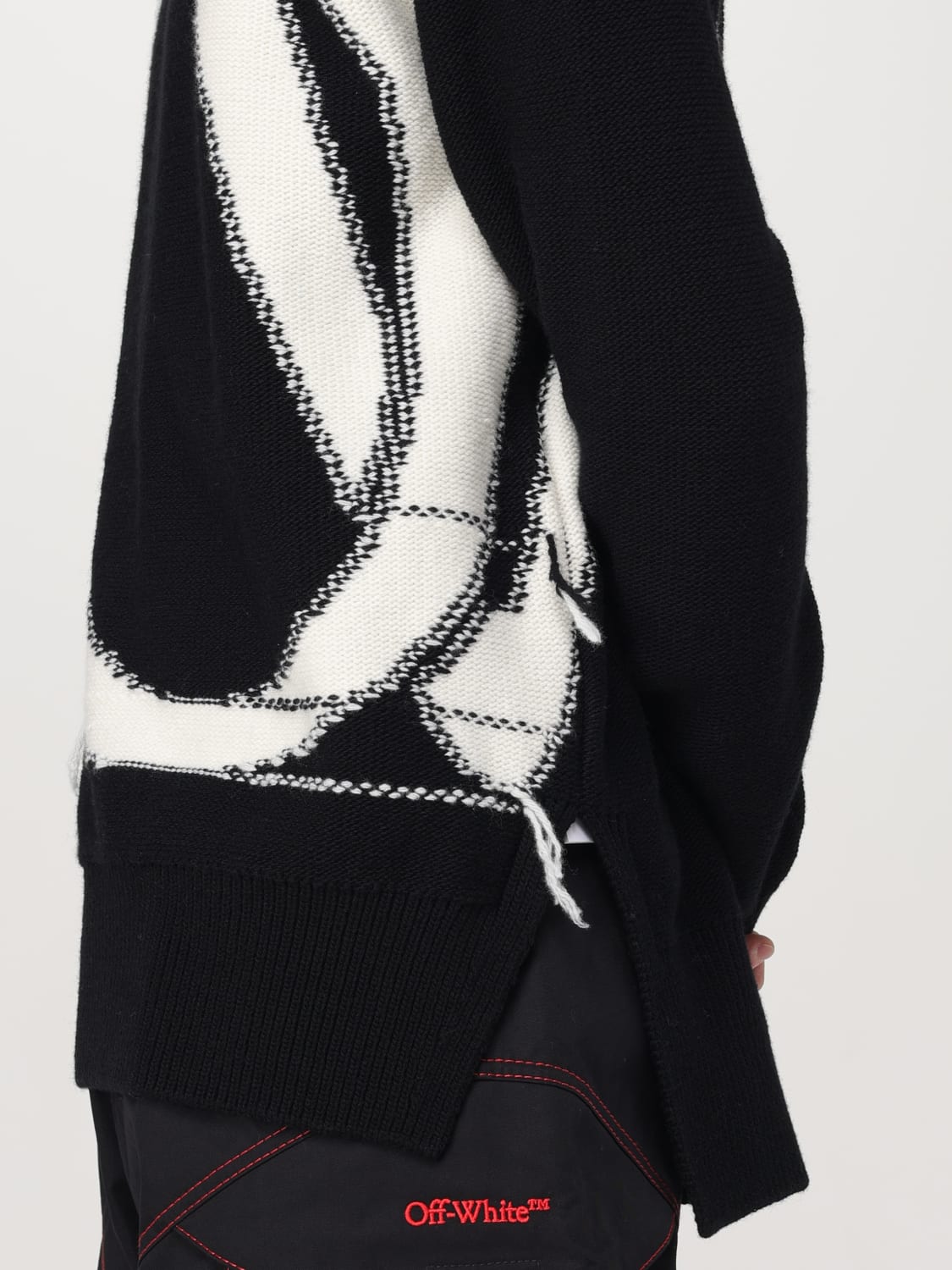 OFF-WHITE SWEATER: Sweatshirt men Off-white, Black - Img 5