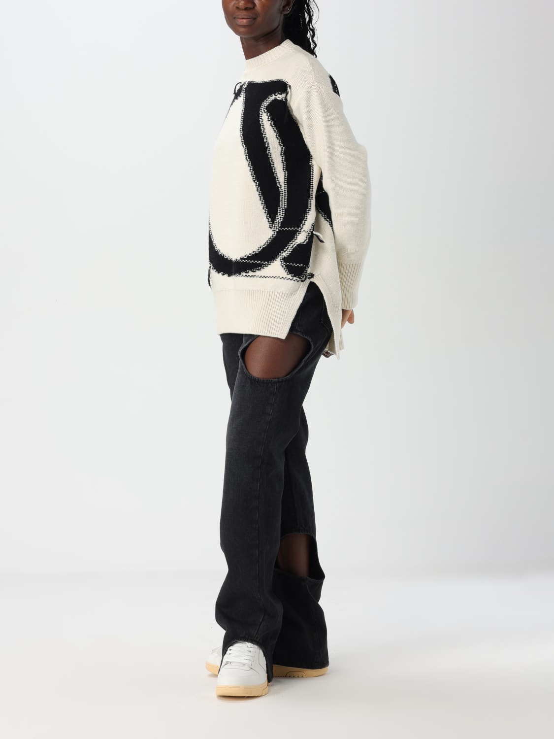 OFF-WHITE SWEATER: Sweater woman Off-white, White - Img 2