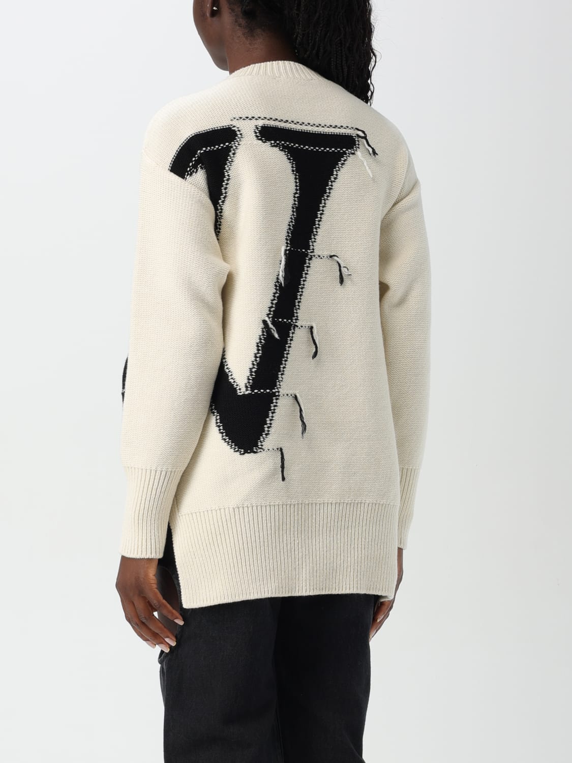 OFF-WHITE SWEATER: Sweater woman Off-white, White - Img 3