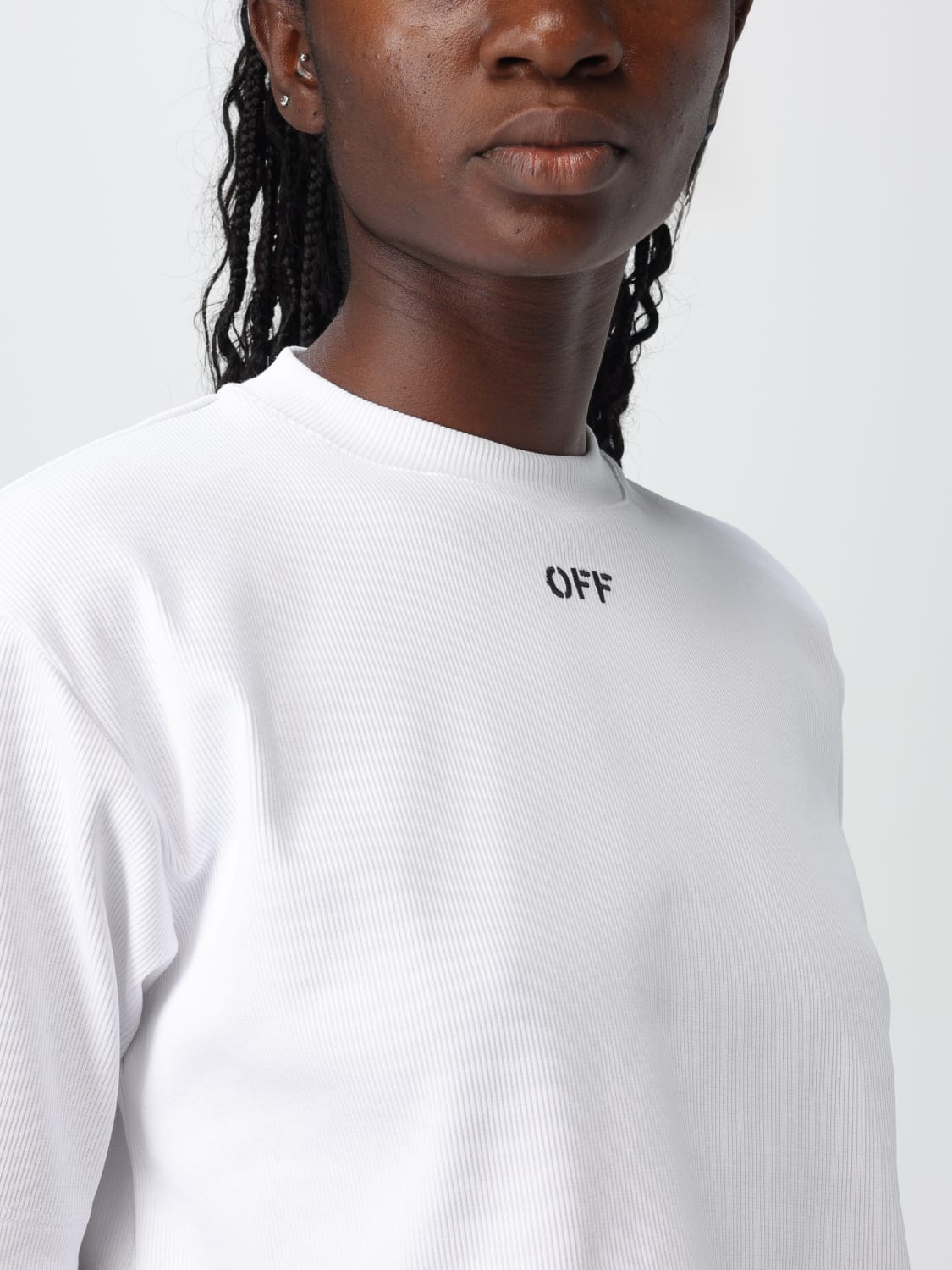 OFF-WHITE T-SHIRT: T-shirt damen Off-white, Weiß - Img 5