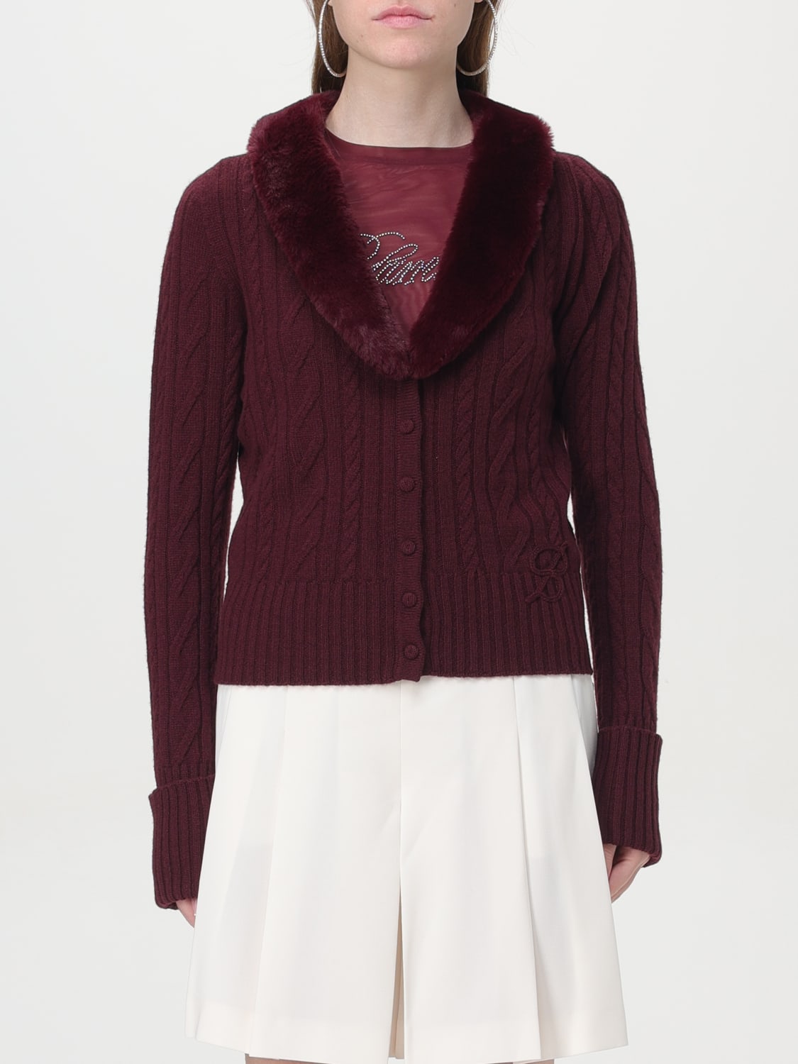 Giglio Cardigan Blumarine in cashmere