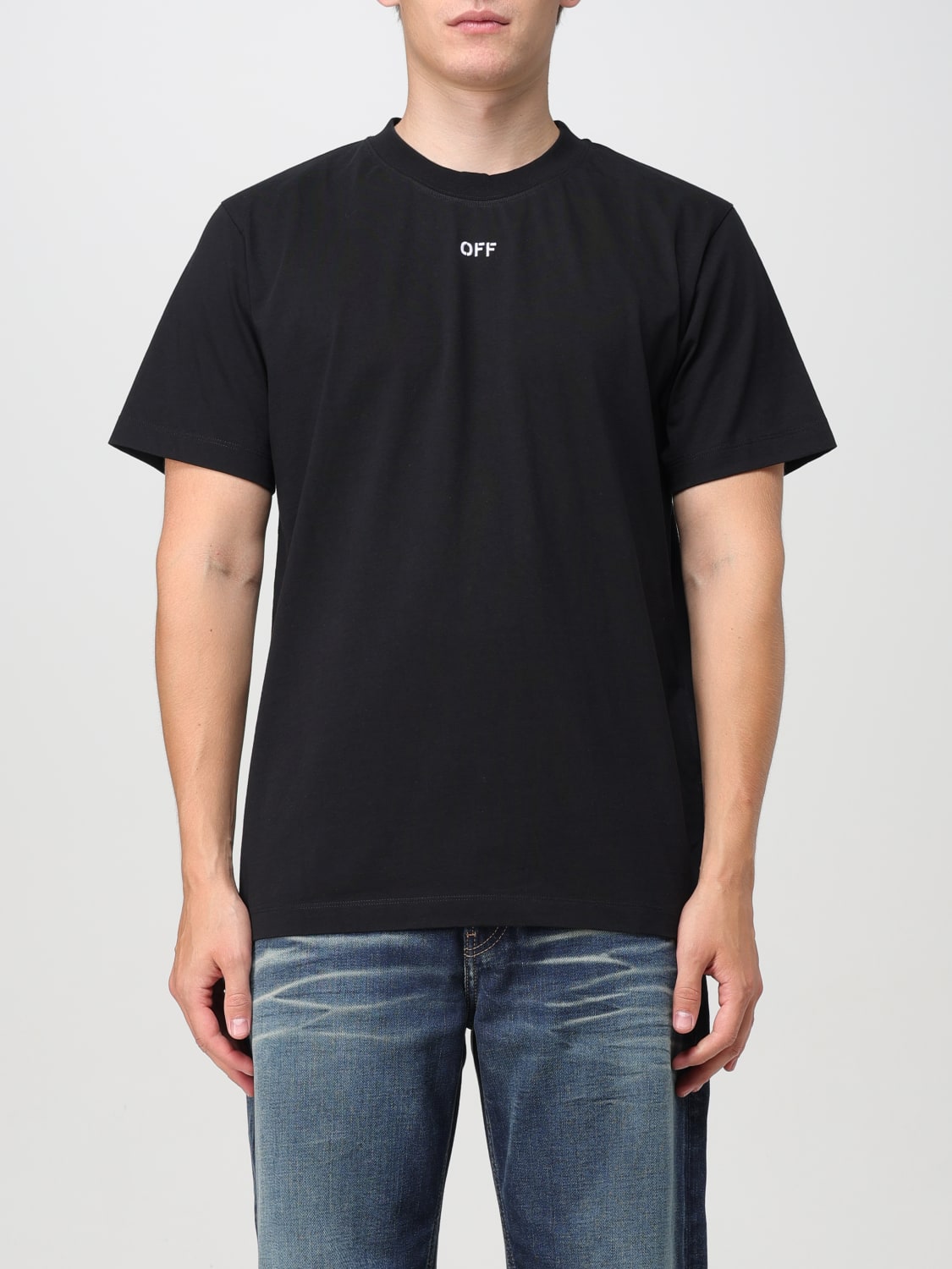 OFF-WHITE T-SHIRT: T-shirt men Off-white, Black - Img 1