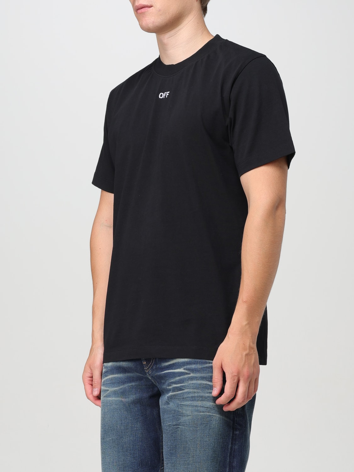 OFF-WHITE T-SHIRT: T-shirt men Off-white, Black - Img 4