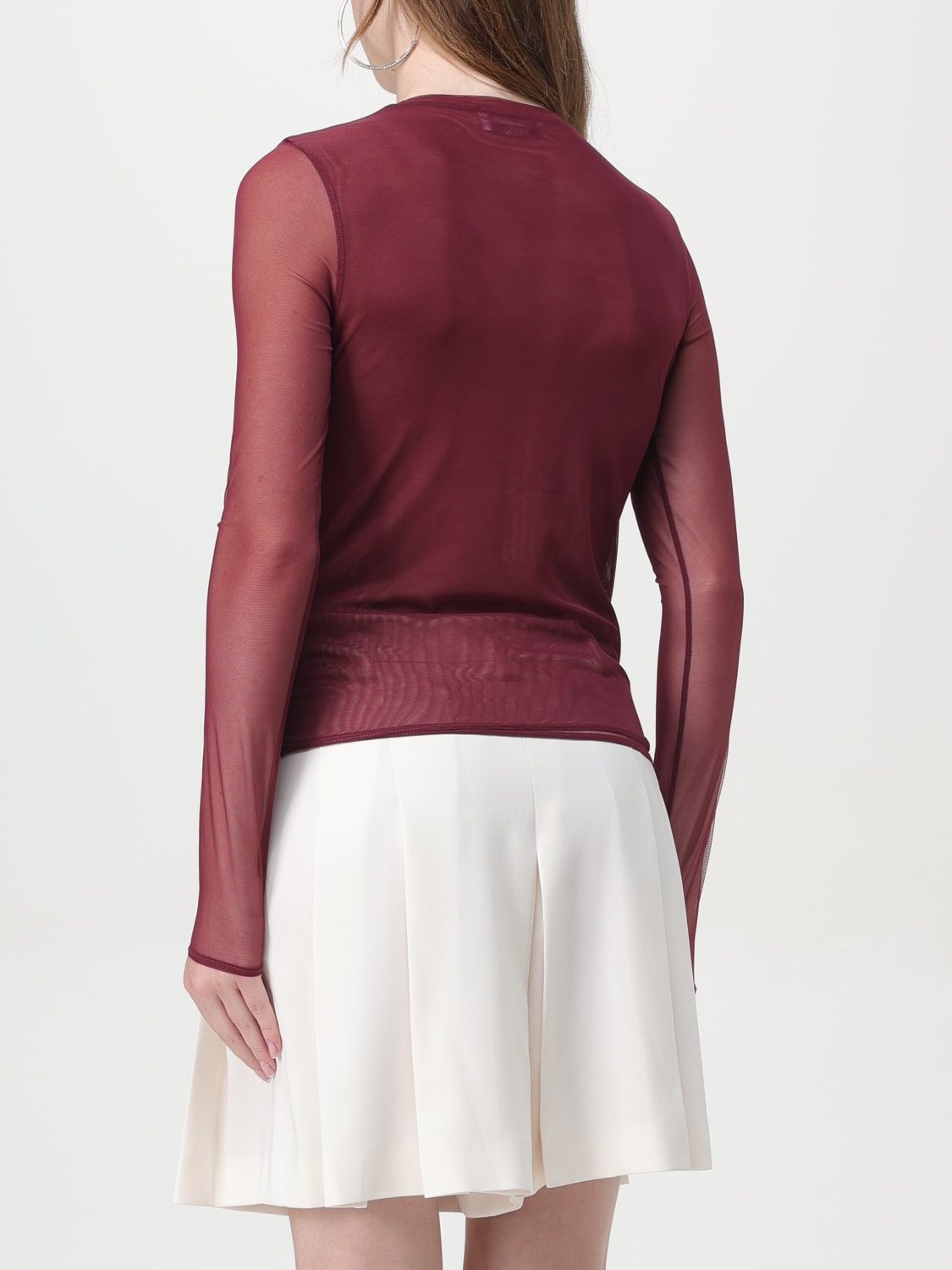 BLUMARINE TOP: Top woman Blumarine, Burgundy - Img 3