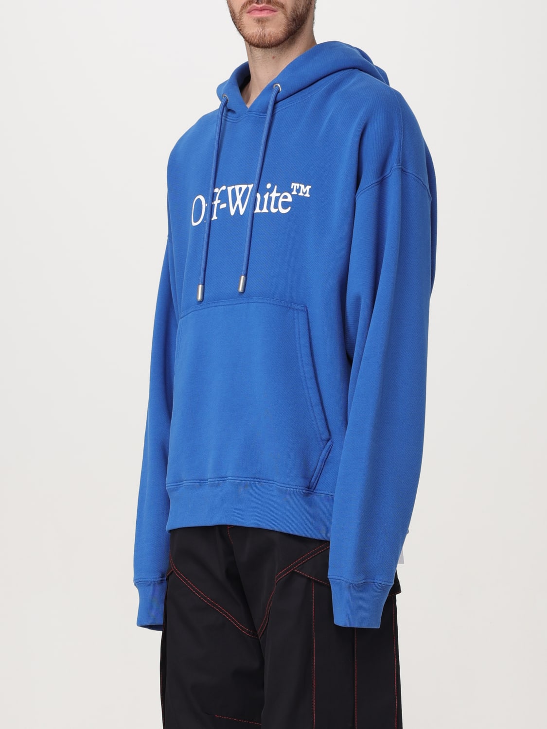 OFF-WHITE SWEATSHIRT: Sweatshirt men Off-white, Blue - Img 4