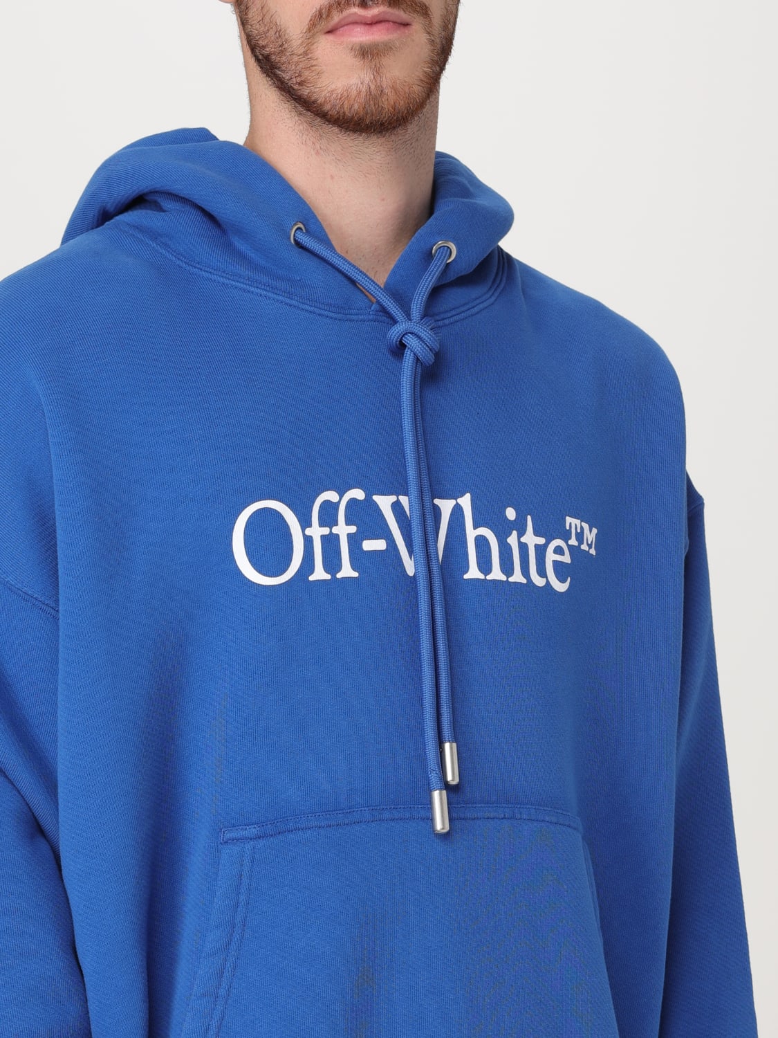 OFF-WHITE SWEATSHIRT: Sweatshirt men Off-white, Blue - Img 5