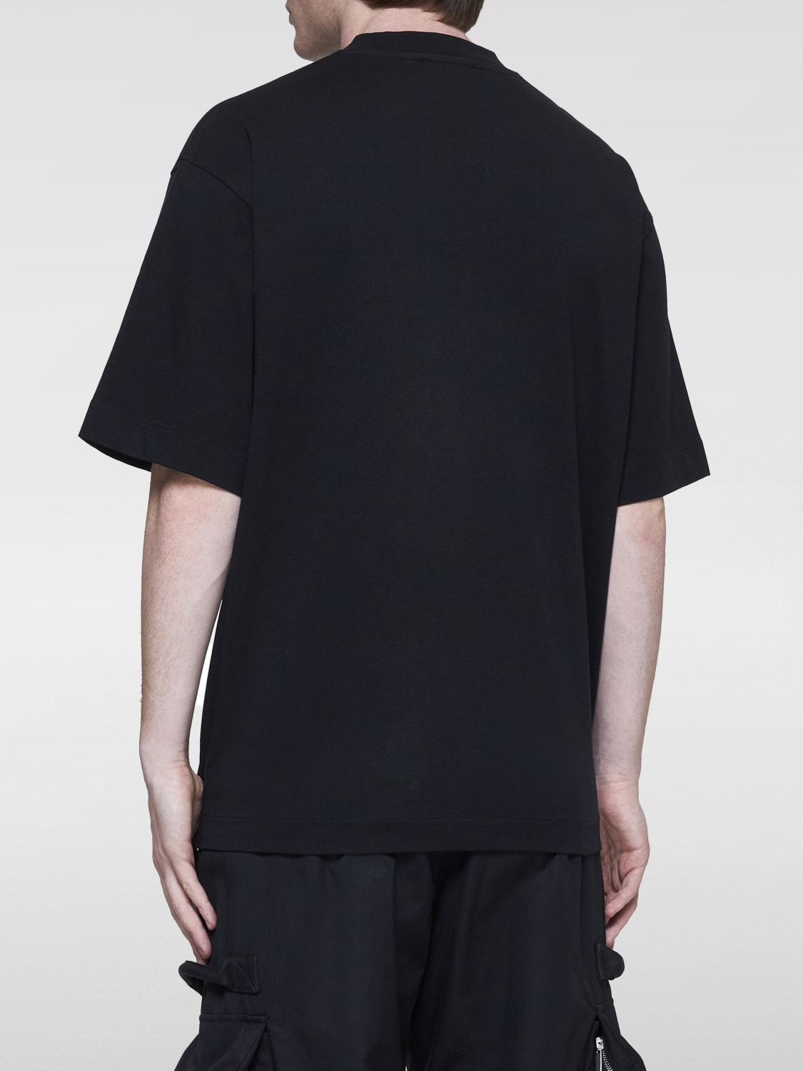 OFF-WHITE T-SHIRT: T-shirt Off-White con logo, Nero - Img 2